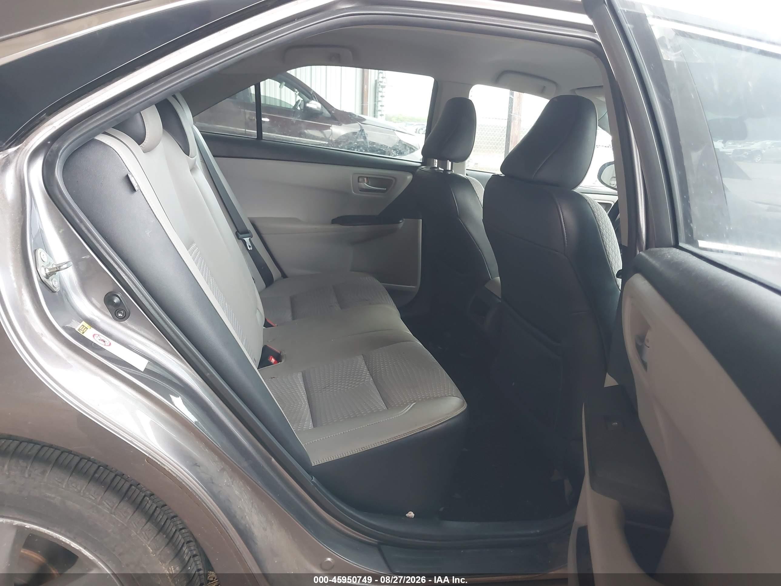 2015 Toyota Camry Se Champagne vin: 4T1BF1FK8FU927217