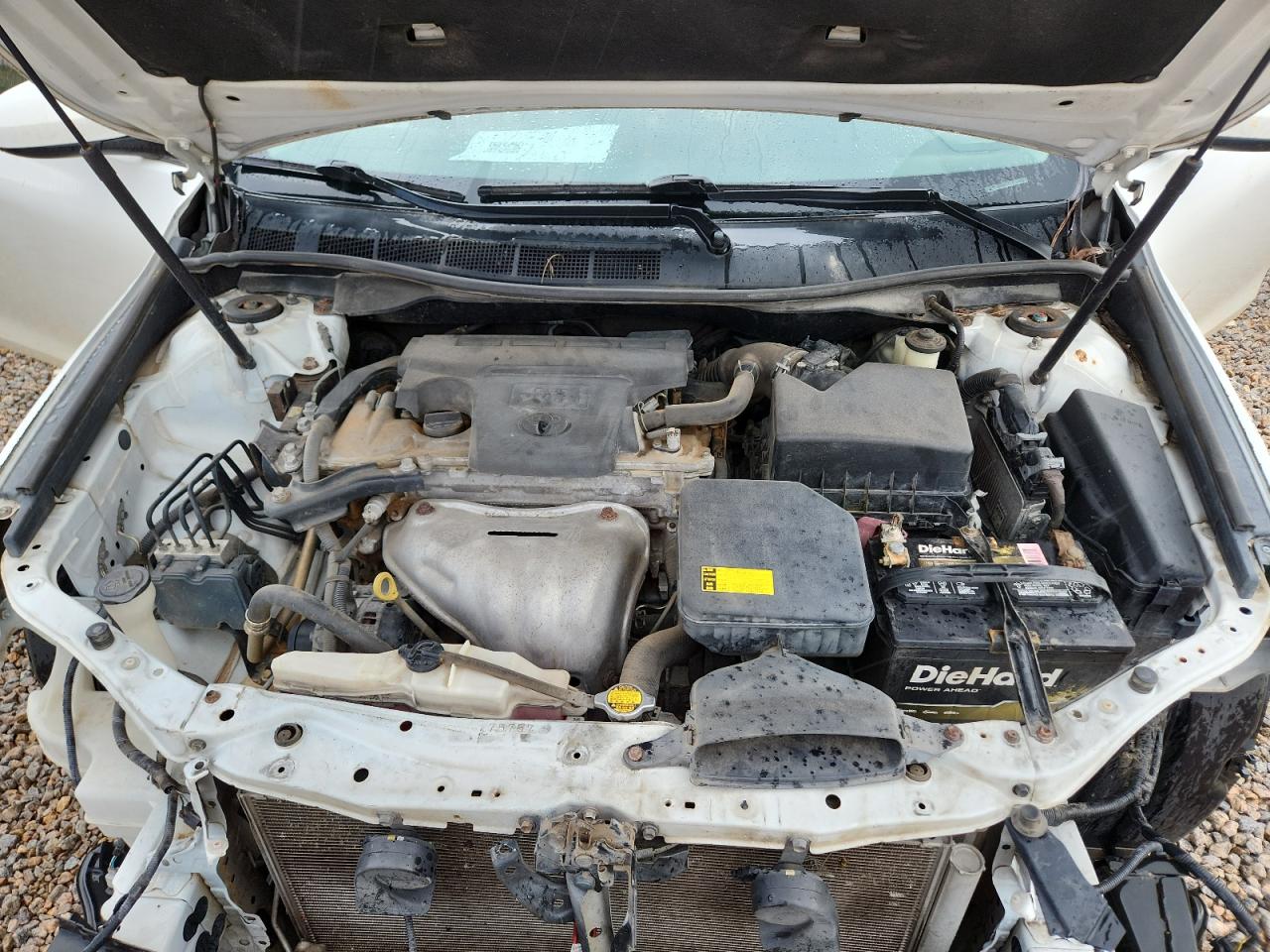 2015 Toyota Camry Le Белый vin: 4T1BF1FK8FU929369