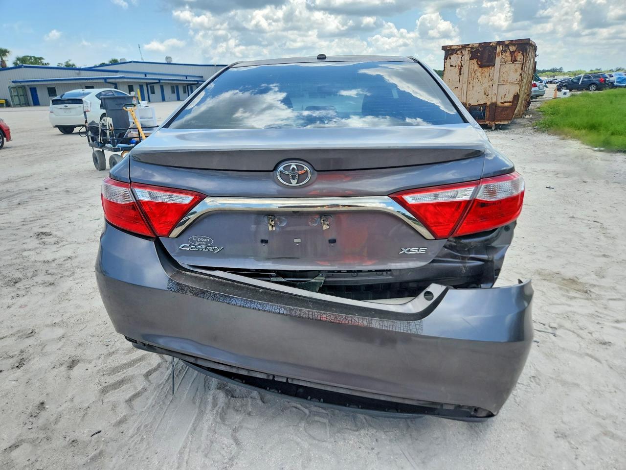 2015 Toyota Camry Xse Gray vin: 4T1BF1FK8FU934300