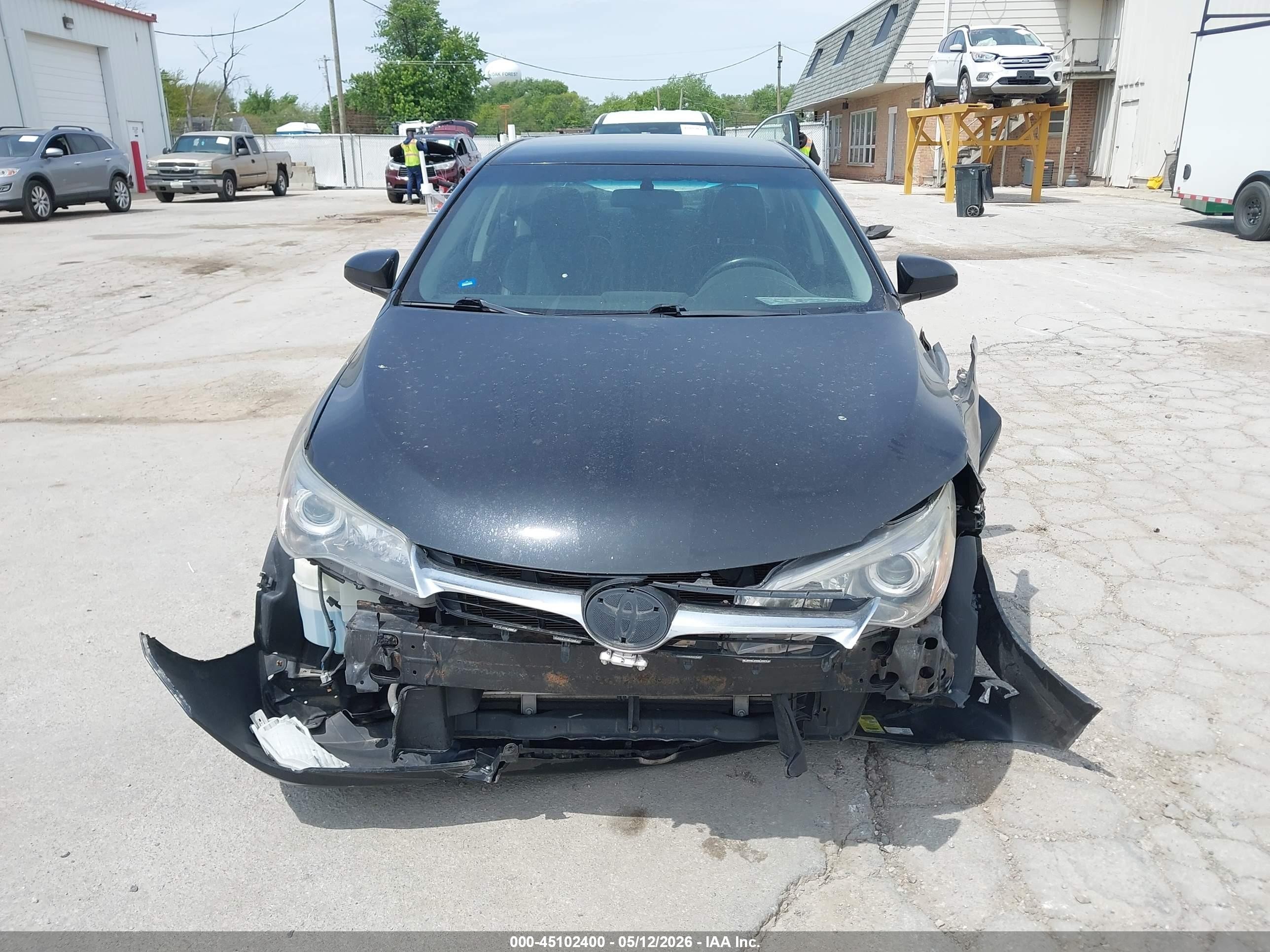 2015 Toyota Camry Se Black vin: 4T1BF1FK8FU938492