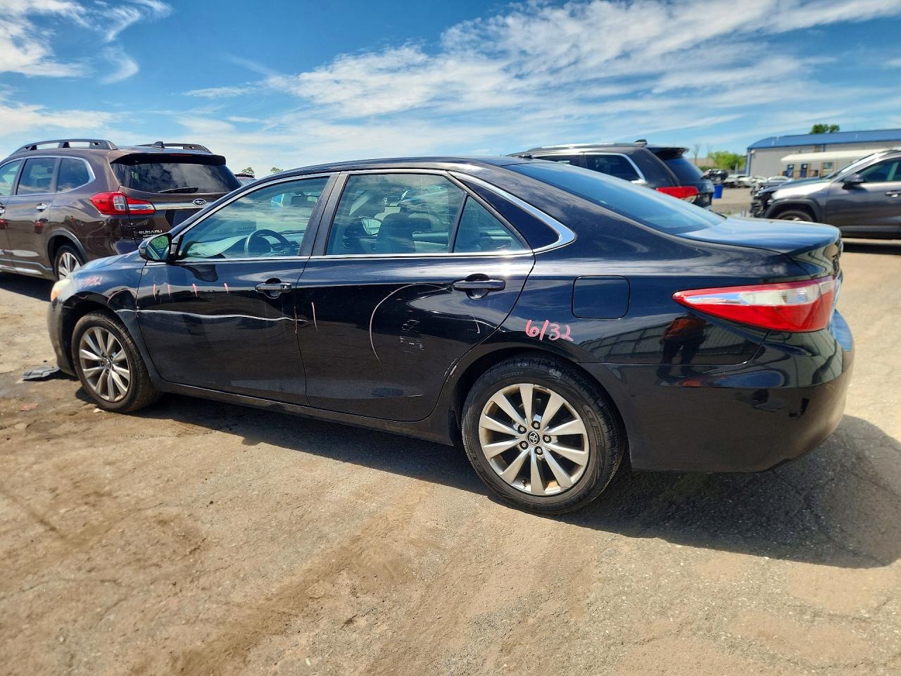 2015 Toyota Camry Xle Black vin: 4T1BF1FK8FU946348