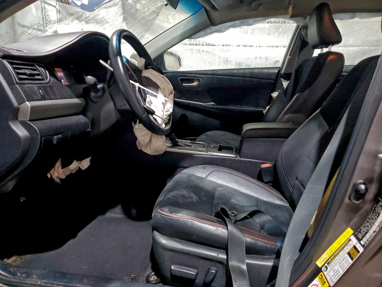 2015 Toyota Camry Xse Gray vin: 4T1BF1FK8FU952618