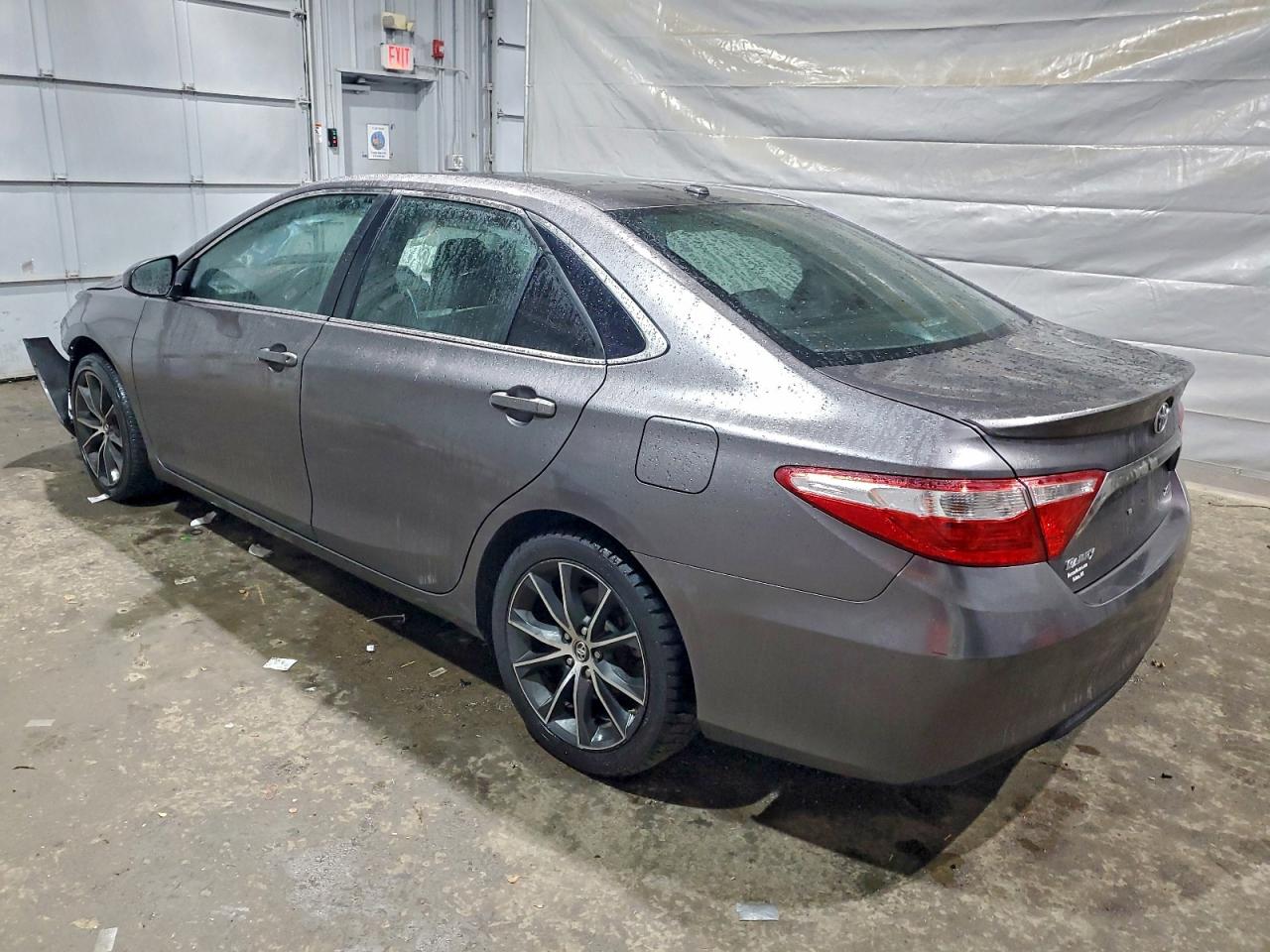 2015 Toyota Camry Xse Gray vin: 4T1BF1FK8FU952618