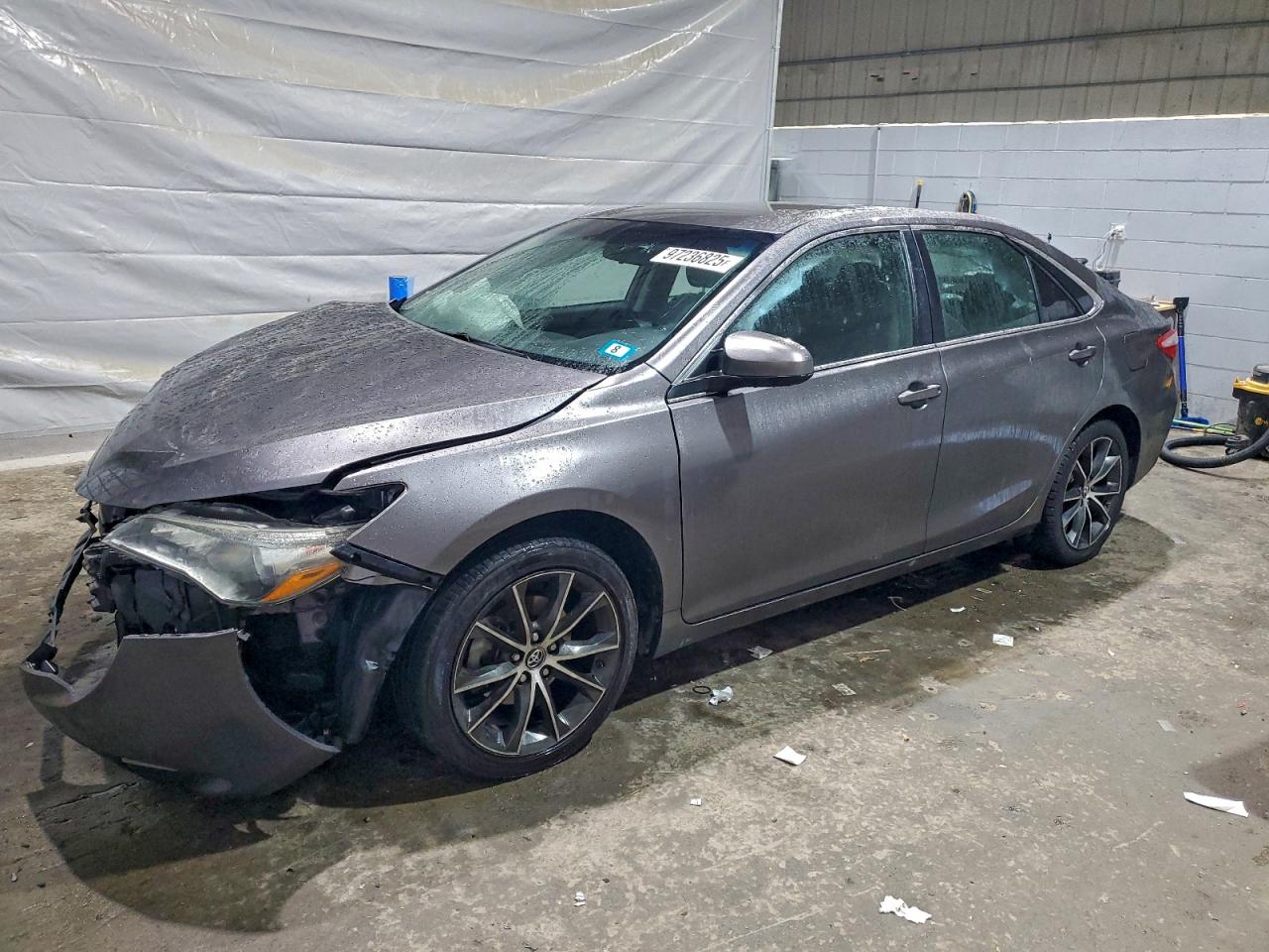2015 Toyota Camry Xse Gray vin: 4T1BF1FK8FU952618