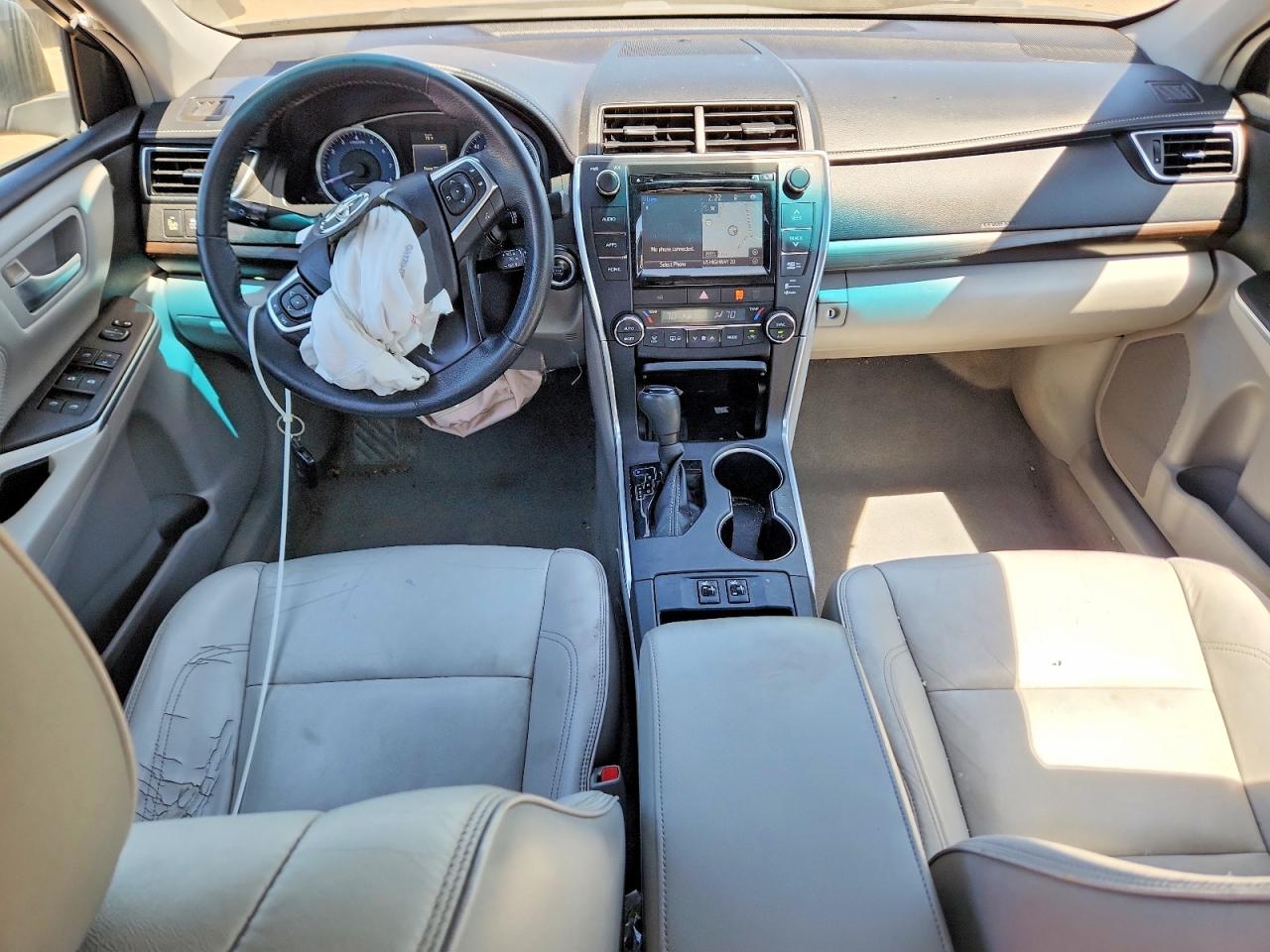 2015 Toyota Camry Xle Blue vin: 4T1BF1FK8FU968155
