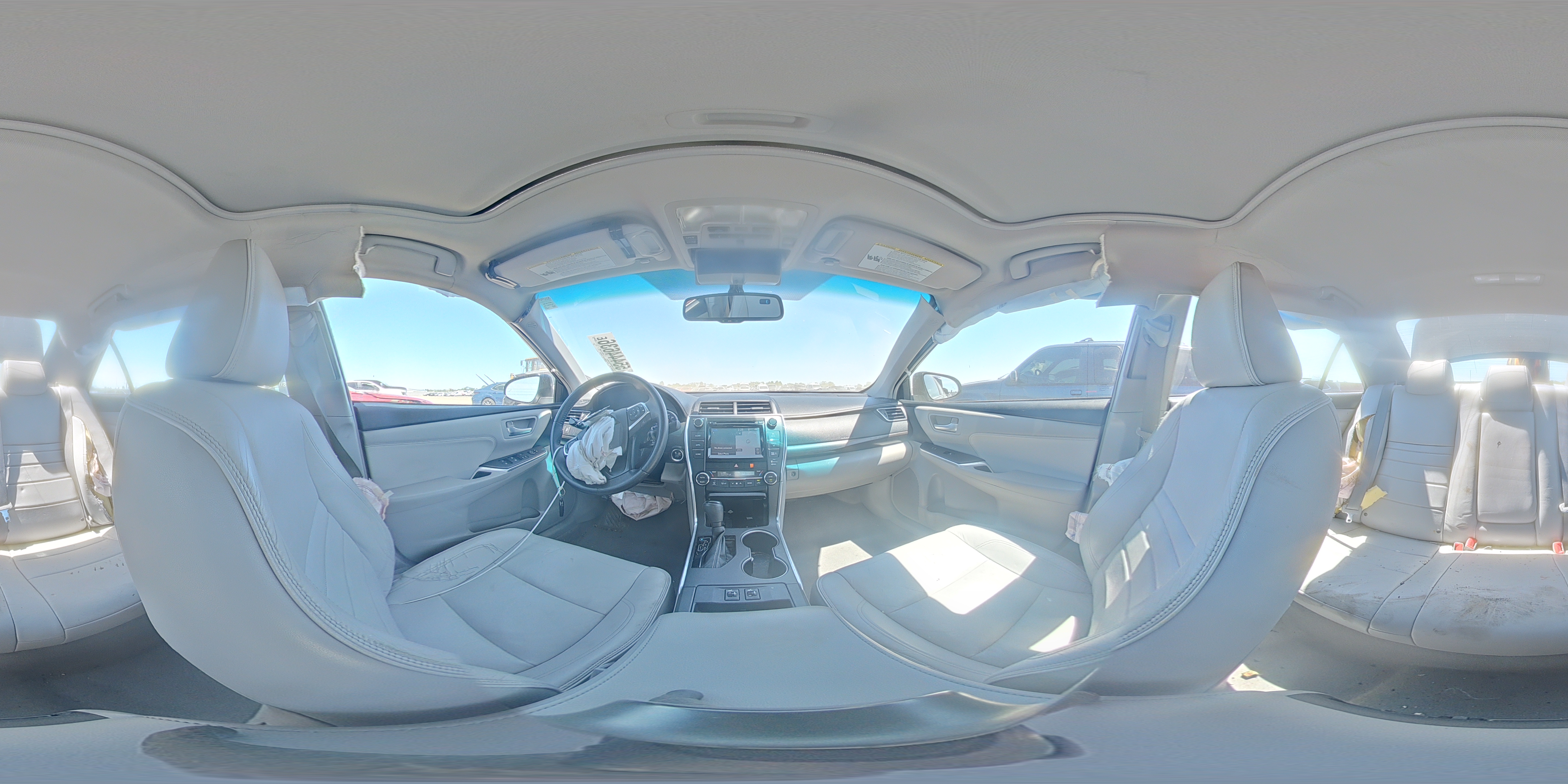 2015 Toyota Camry Xle Blue vin: 4T1BF1FK8FU968155