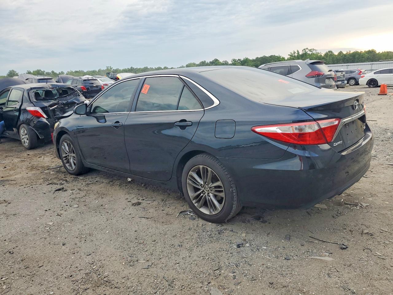 2015 Toyota Camry Se Black vin: 4T1BF1FK8FU970004