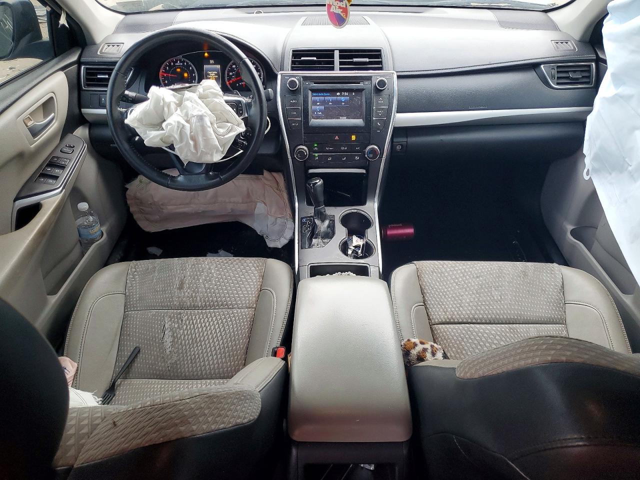 2015 Toyota Camry Se Black vin: 4T1BF1FK8FU970004