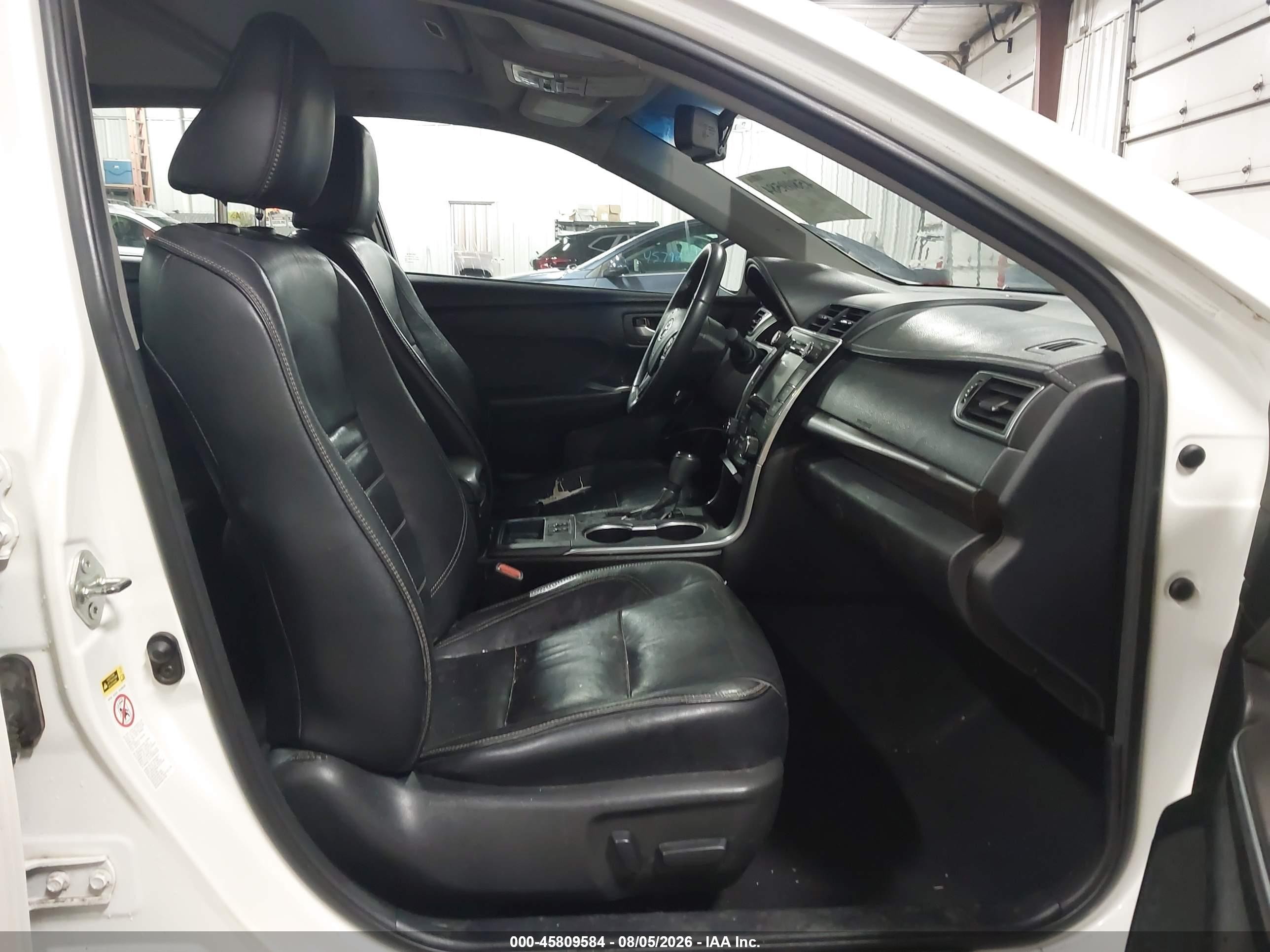 2015 Toyota Camry Xle Белый vin: 4T1BF1FK8FU985506