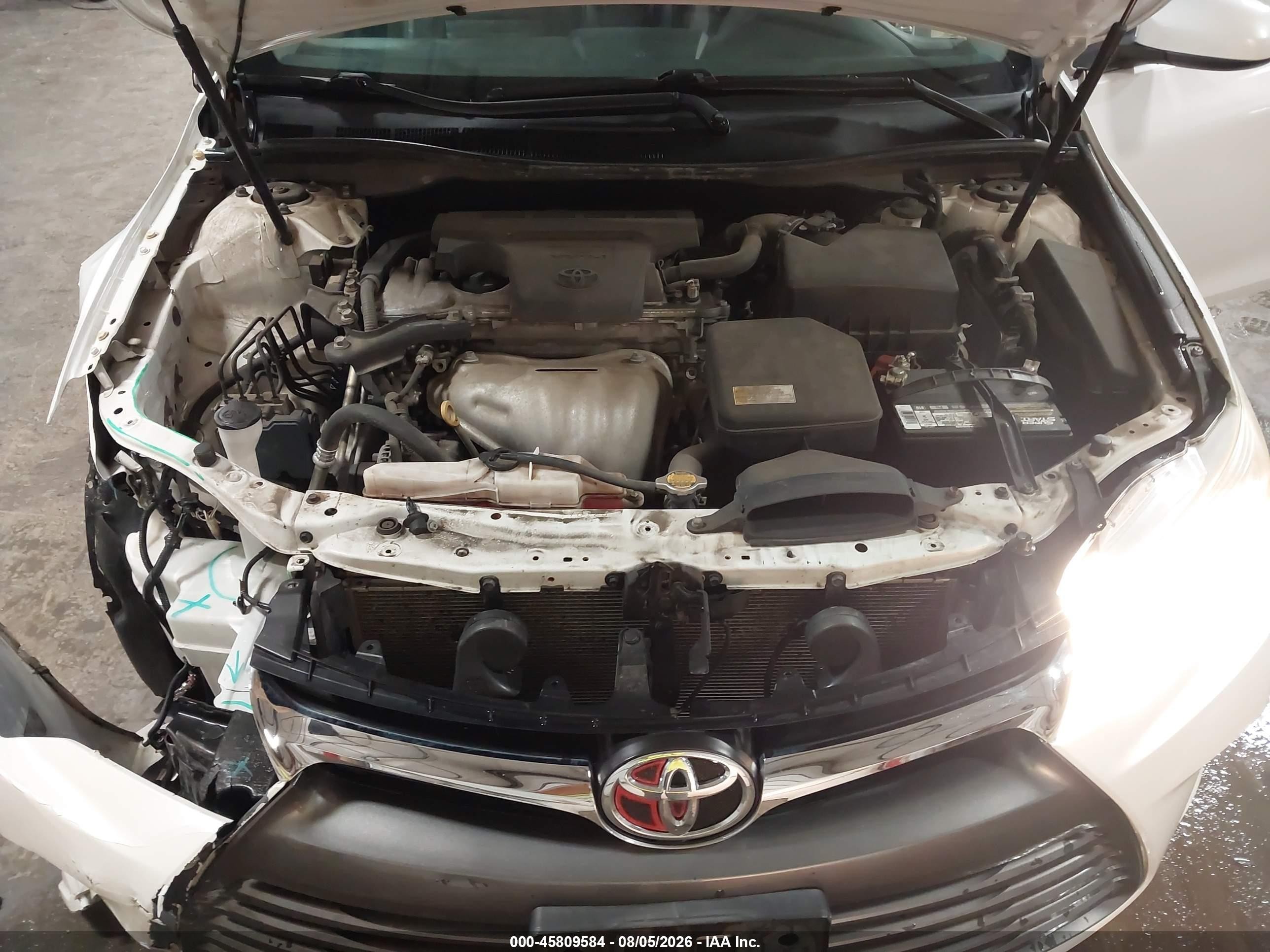 2015 Toyota Camry Xle Белый vin: 4T1BF1FK8FU985506