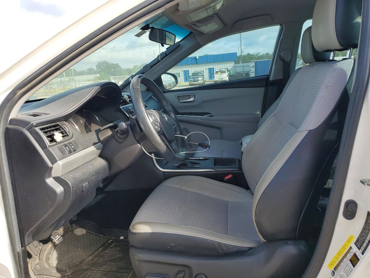 2016 Toyota Camry Se White vin: 4T1BF1FK8GU154119