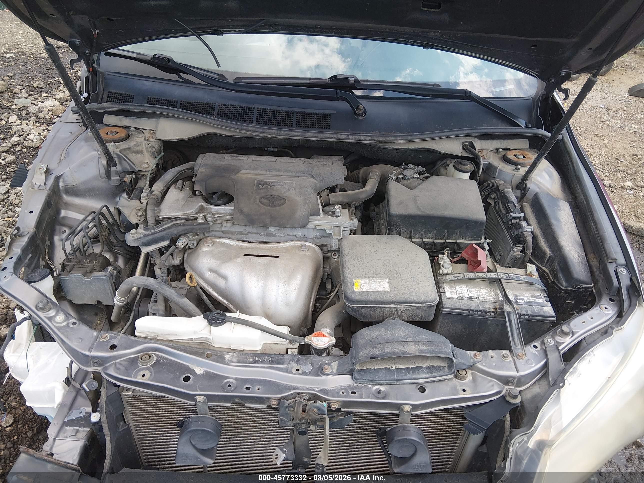 2016 Toyota Camry Se Серый vin: 4T1BF1FK8GU210513