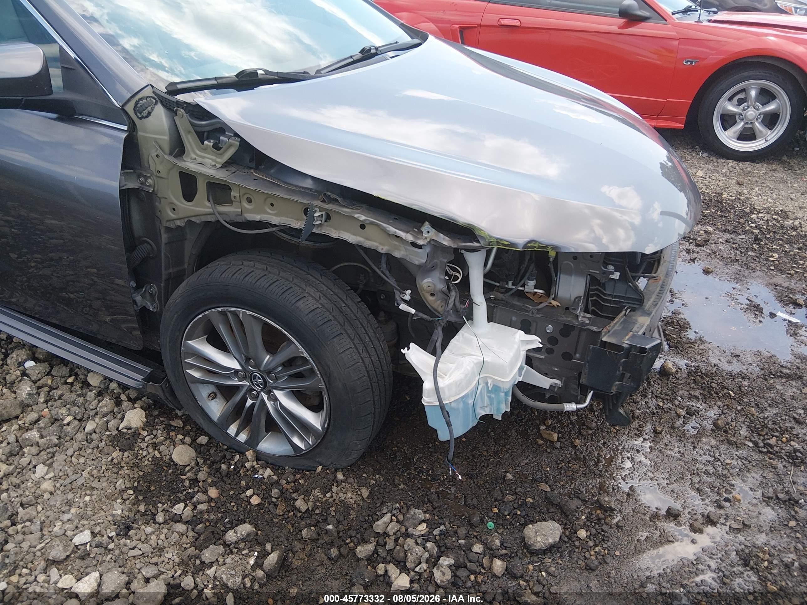2016 Toyota Camry Se Серый vin: 4T1BF1FK8GU210513
