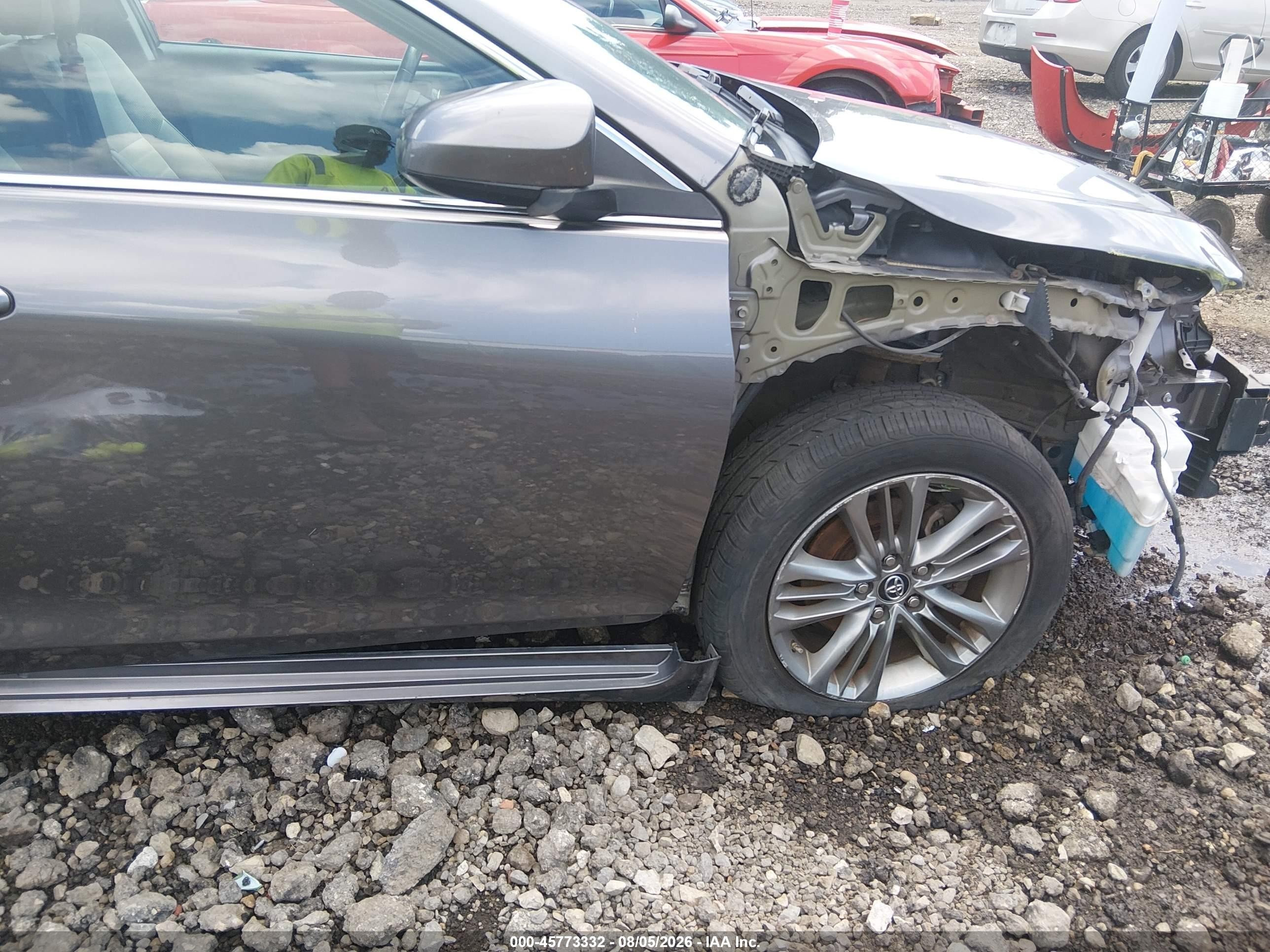 2016 Toyota Camry Se Серый vin: 4T1BF1FK8GU210513