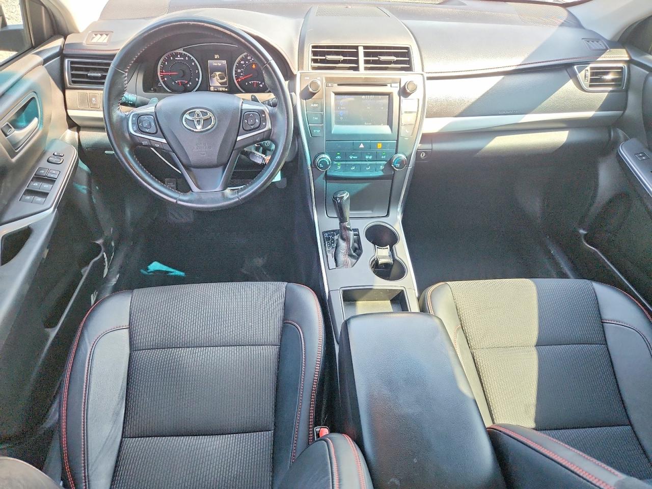 2016 Toyota Camry Se Black vin: 4T1BF1FK8GU546906