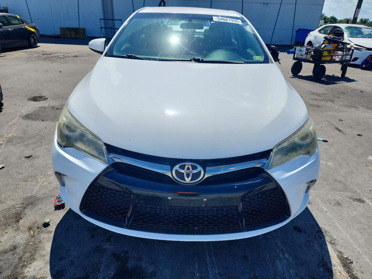2016 Toyota Camry Se White vin: 4T1BF1FK8GU587391