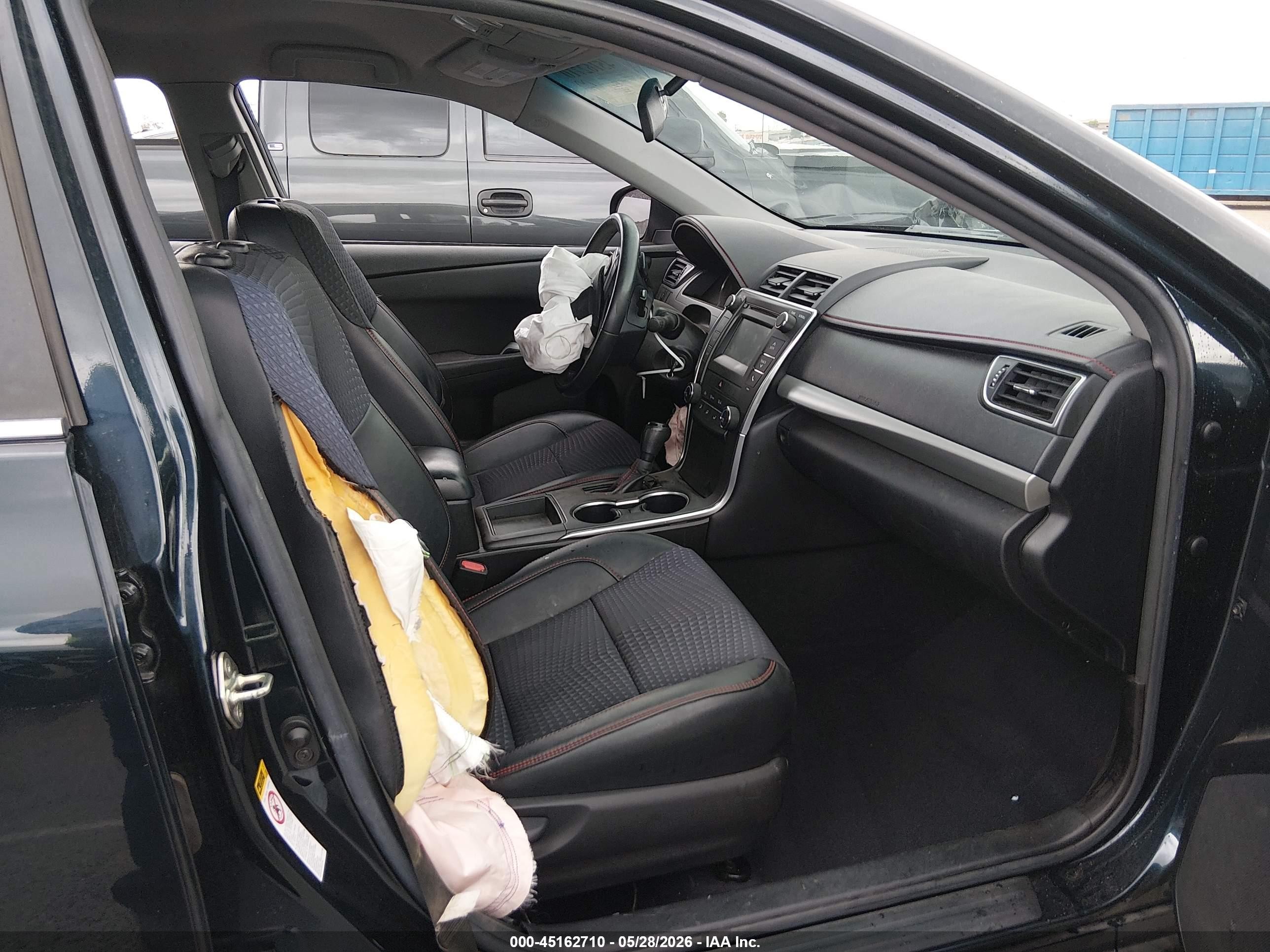 2017 Toyota Camry Se Серый vin: 4T1BF1FK8HU320771