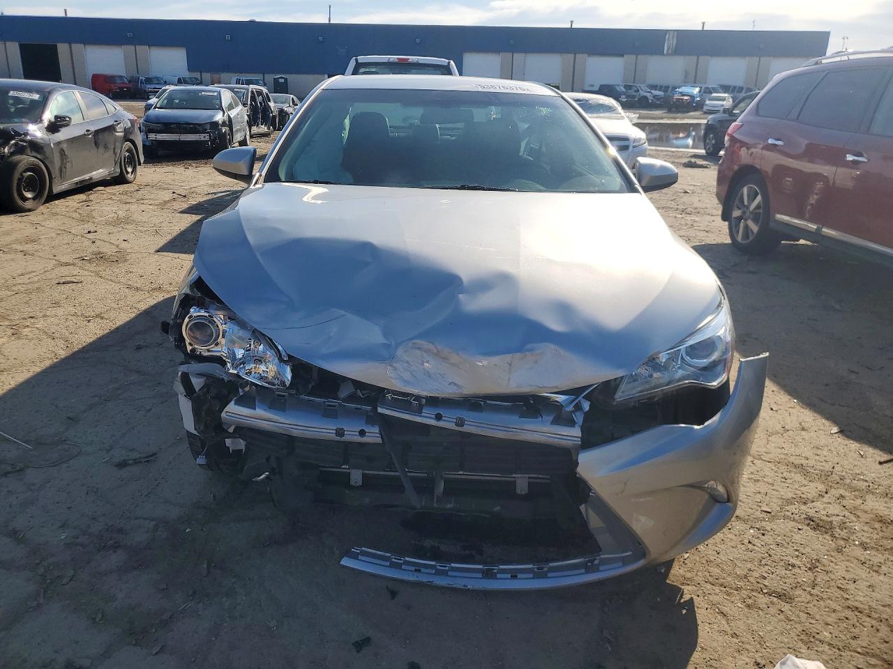 2017 Toyota Camry Se Silver vin: 4T1BF1FK8HU322665