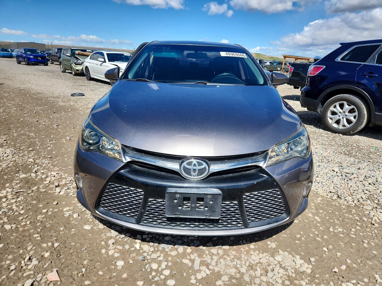 2017 Toyota Camry Se Gray vin: 4T1BF1FK8HU635747