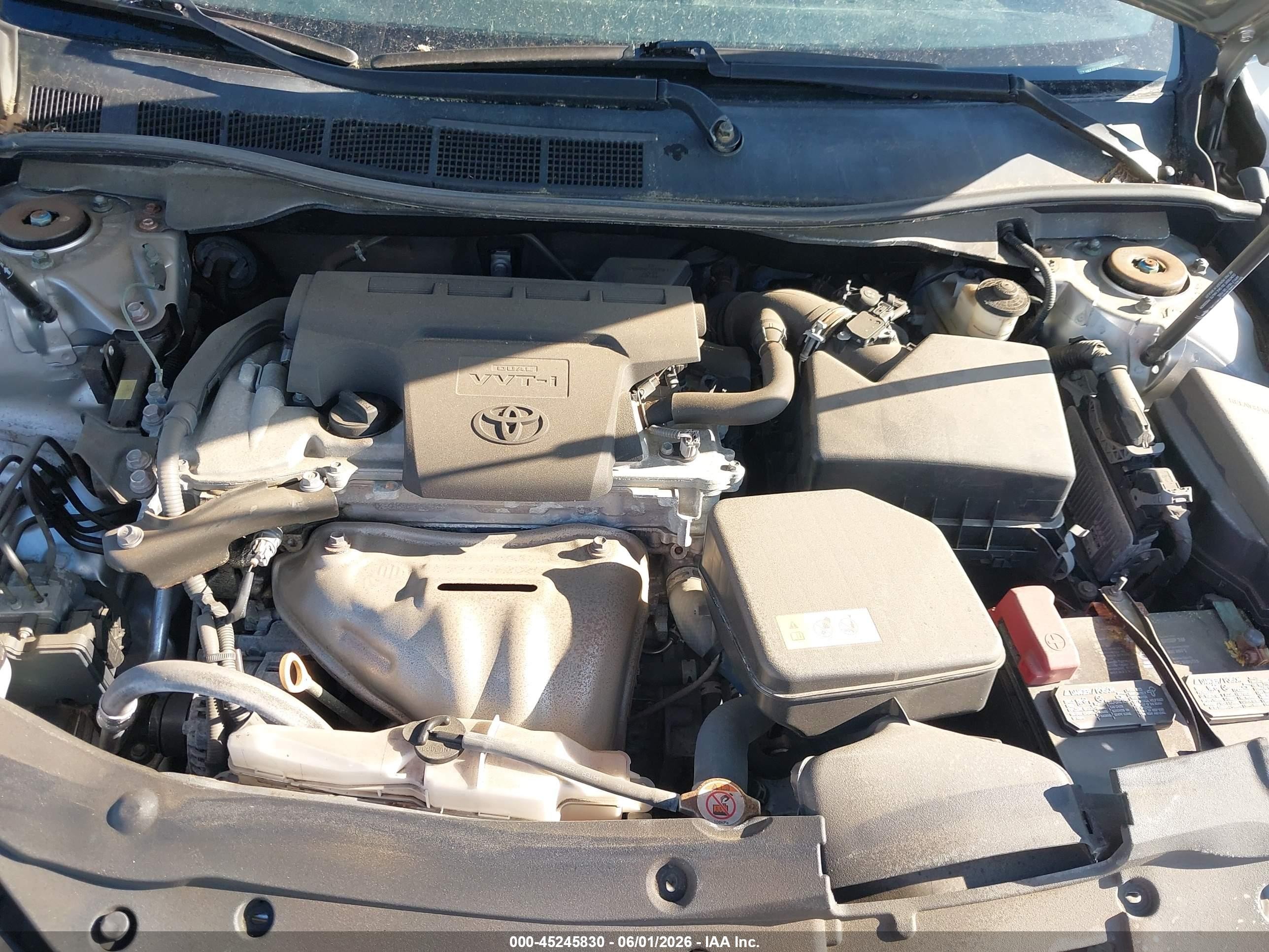 2017 Toyota Camry Le Gray vin: 4T1BF1FK8HU751255