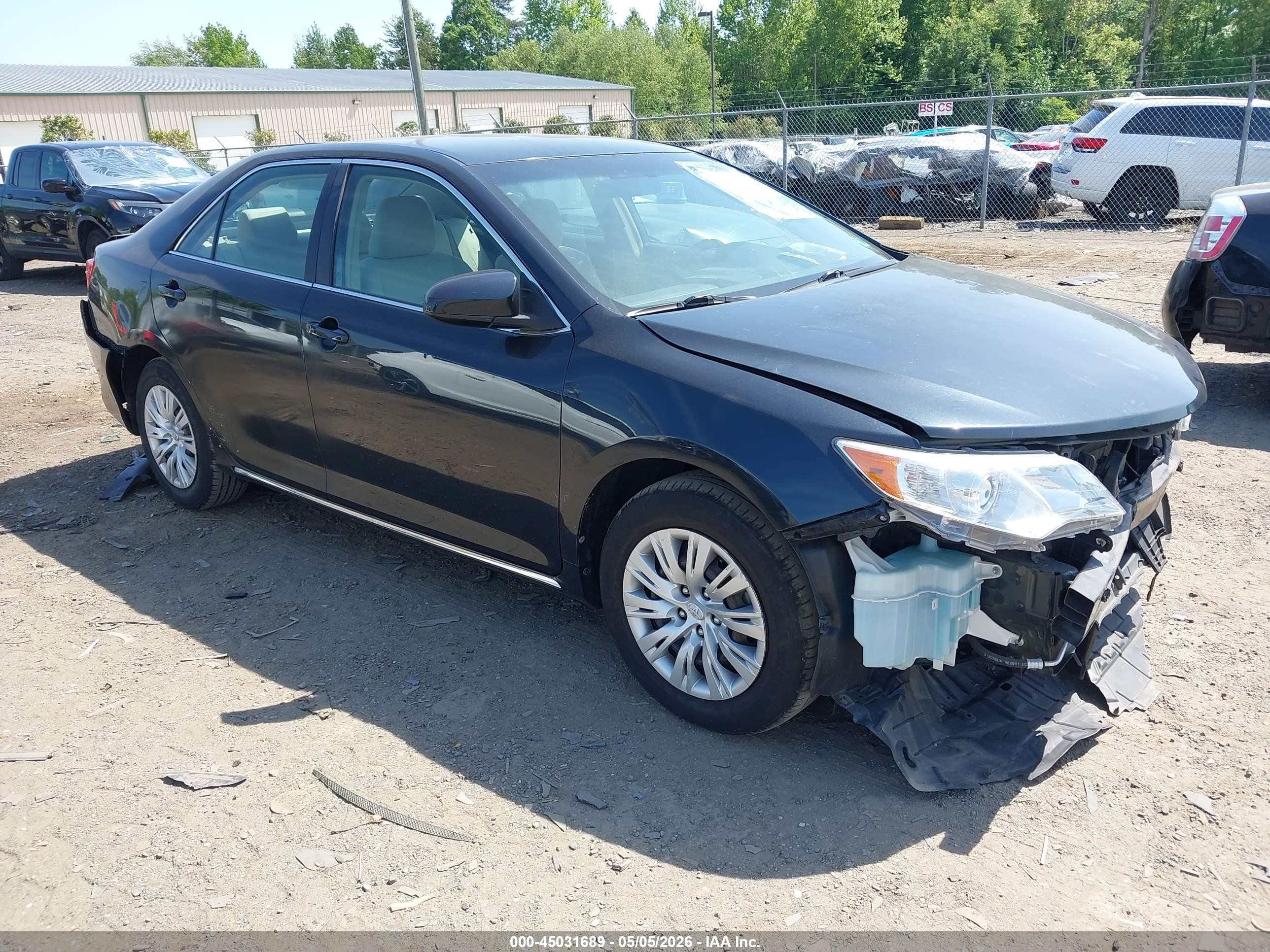 2012 Toyota Camry Le Black vin: 4T1BF1FK9CU005955