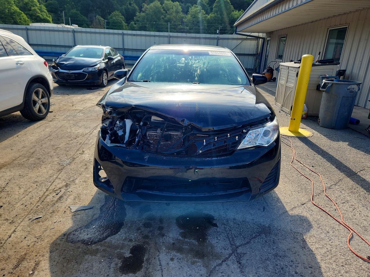 2012 Toyota Camry Le Черный vin: 4T1BF1FK9CU008757