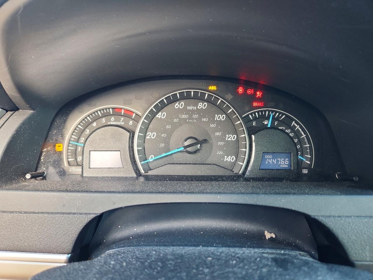 2012 Toyota Camry Le Черный vin: 4T1BF1FK9CU008757