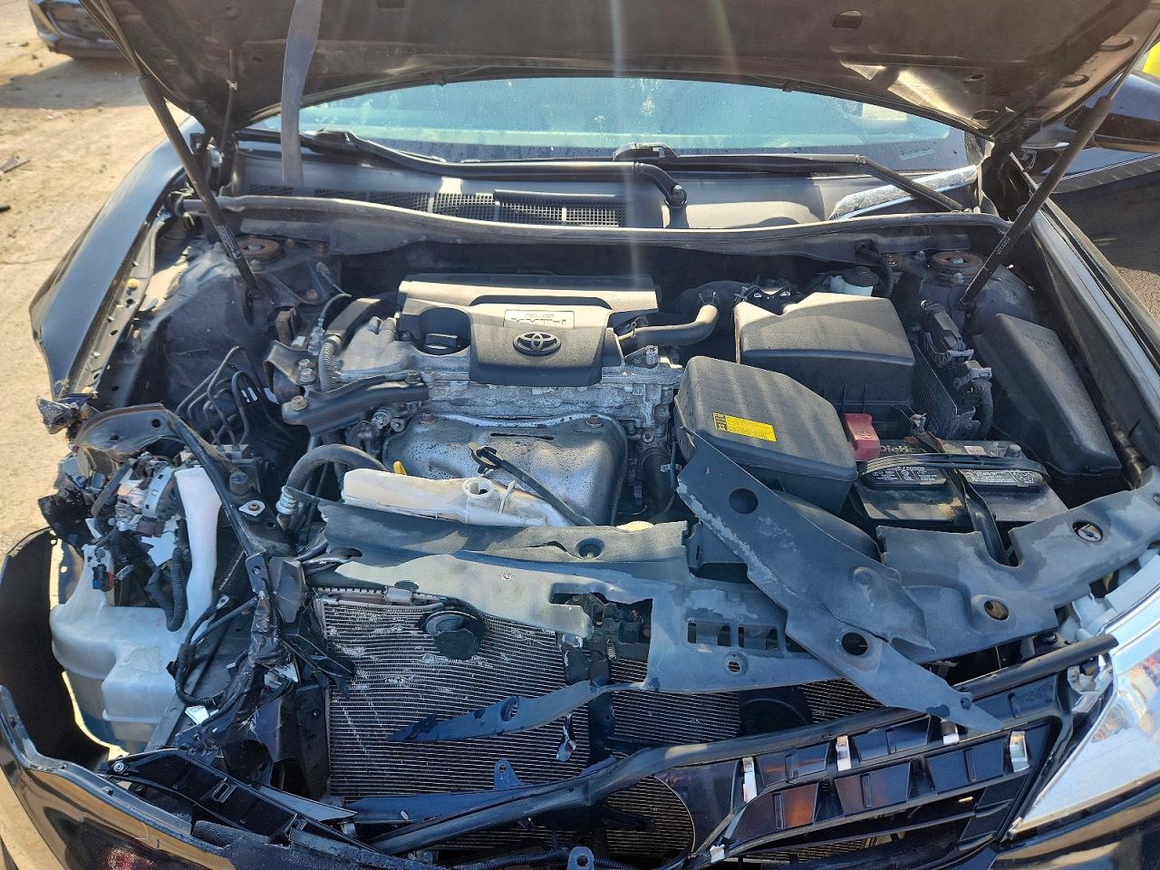2012 Toyota Camry Le Черный vin: 4T1BF1FK9CU008757