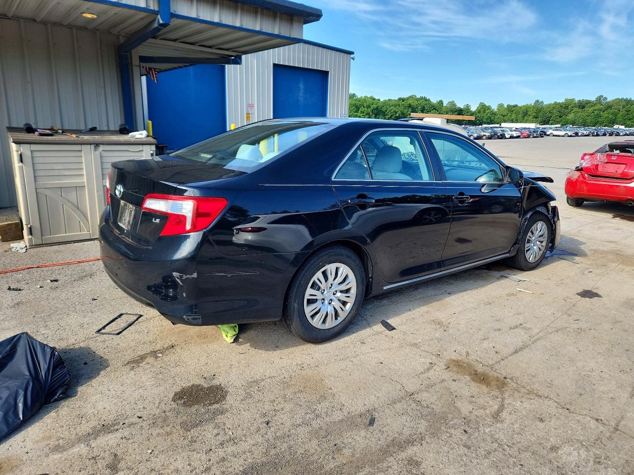 2012 Toyota Camry Le Черный vin: 4T1BF1FK9CU008757