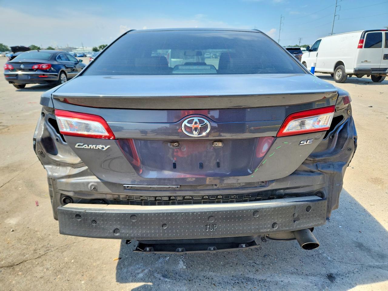 2012 Toyota Camry Se Gray vin: 4T1BF1FK9CU016311