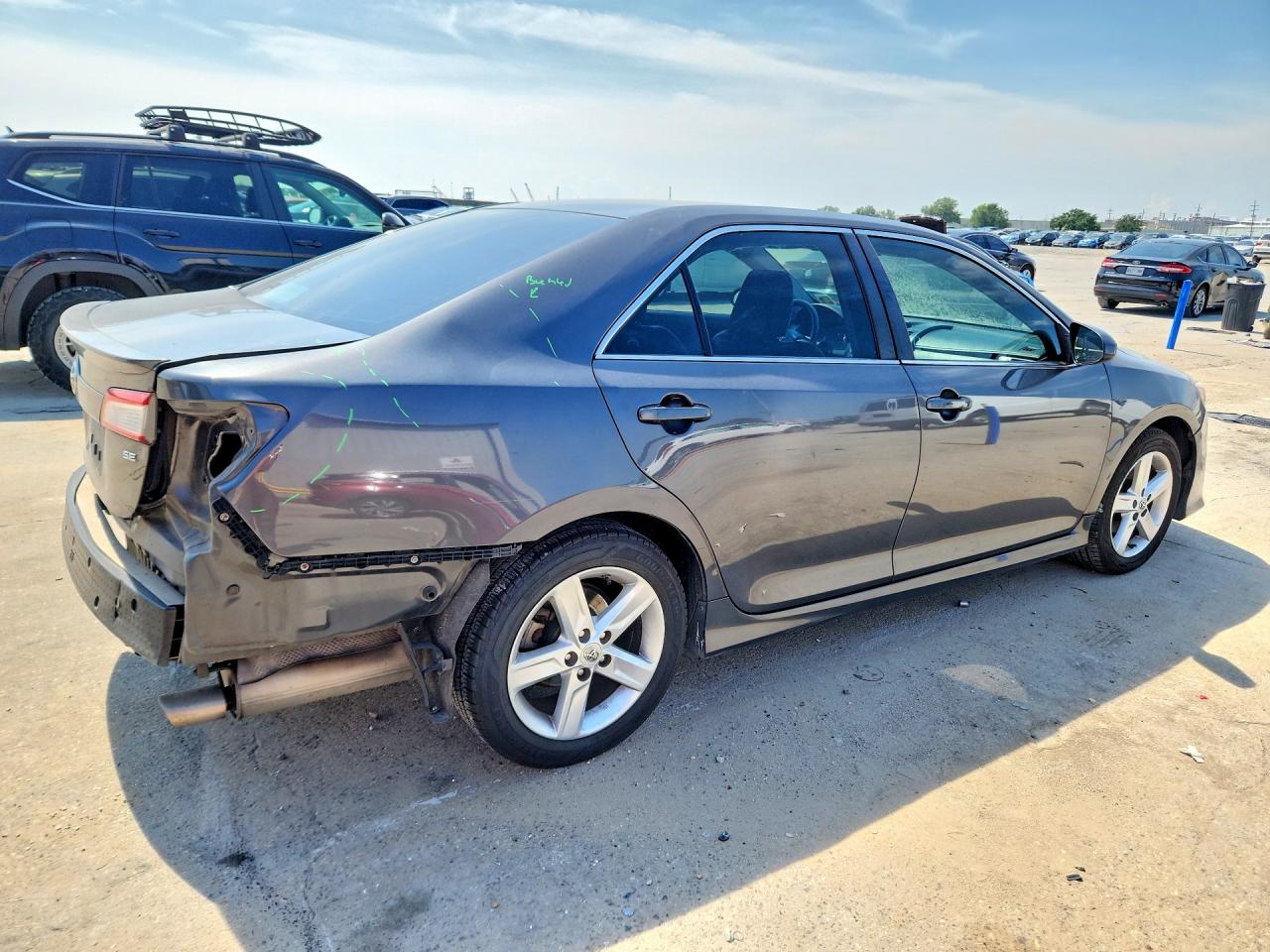 2012 Toyota Camry Se Gray vin: 4T1BF1FK9CU016311