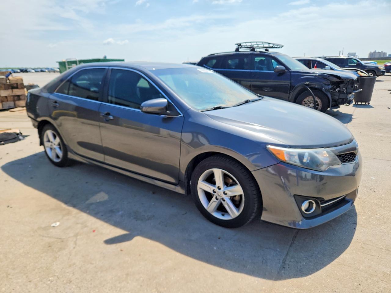 2012 Toyota Camry Se Gray vin: 4T1BF1FK9CU016311