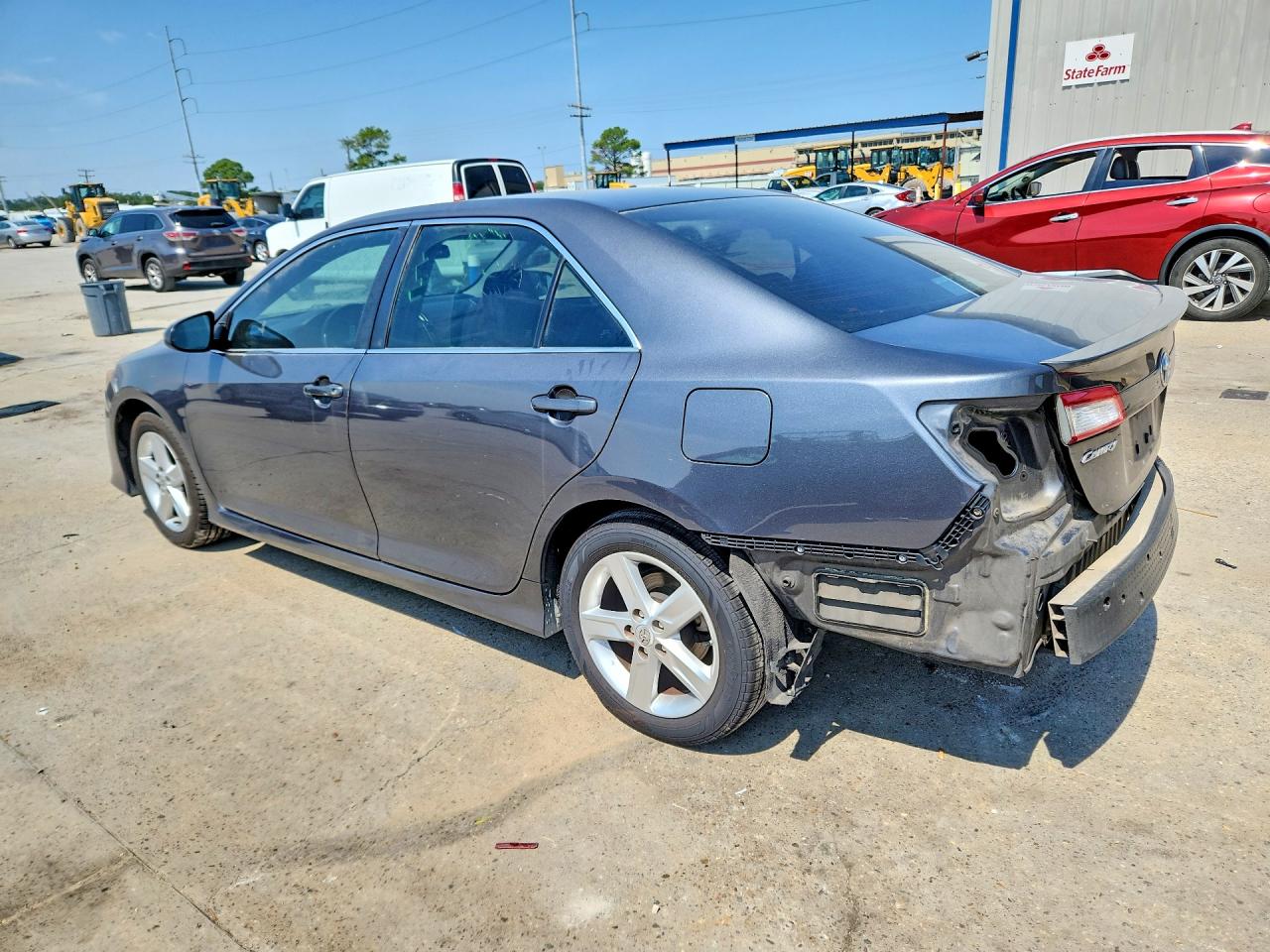 2012 Toyota Camry Se Gray vin: 4T1BF1FK9CU016311