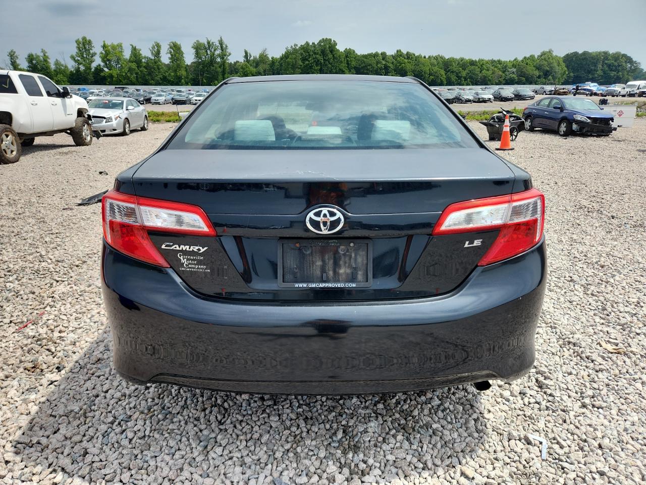 2012 Toyota Camry Le Black vin: 4T1BF1FK9CU025896