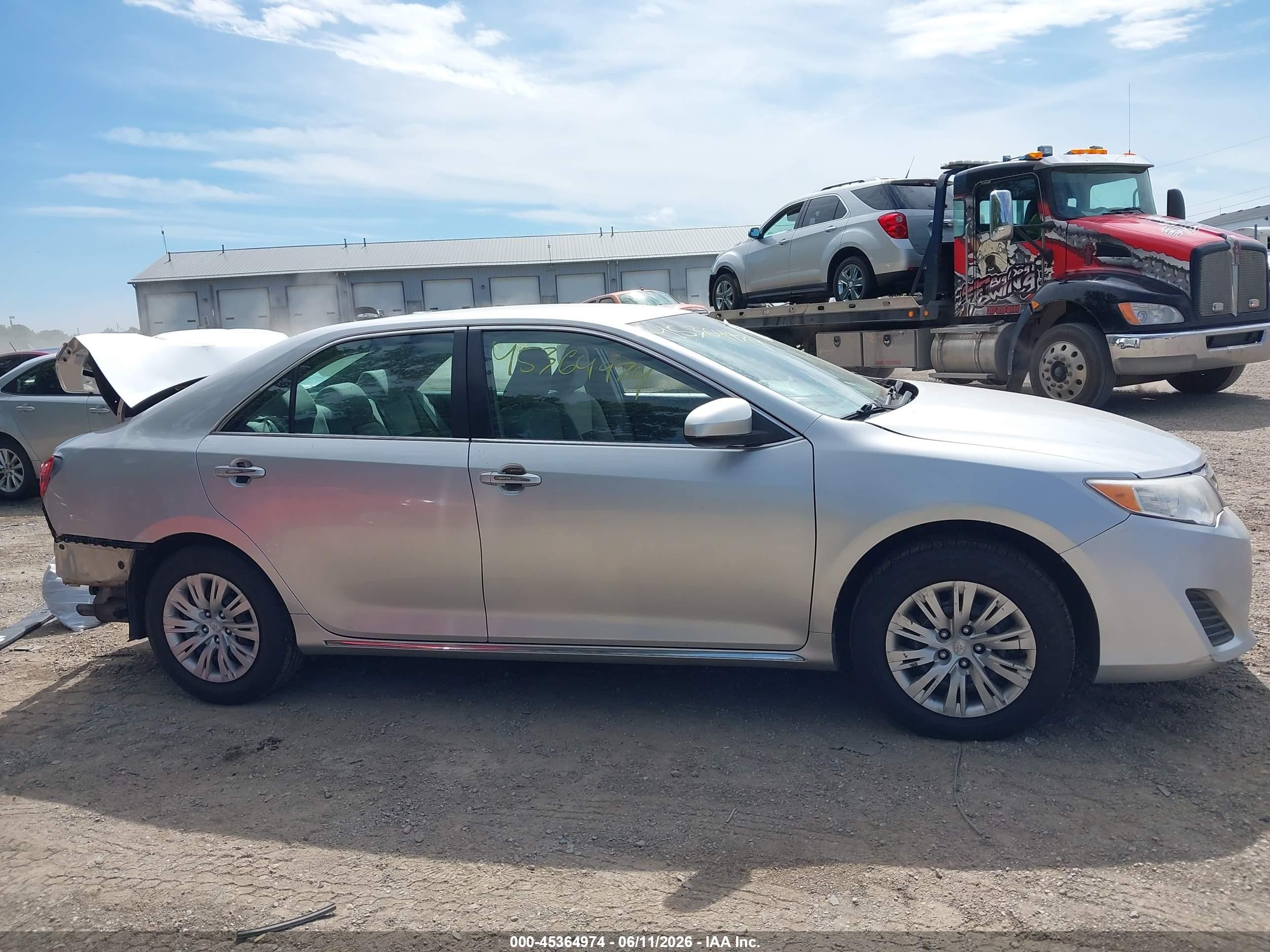 2012 Toyota Camry Le Серебряный vin: 4T1BF1FK9CU028796