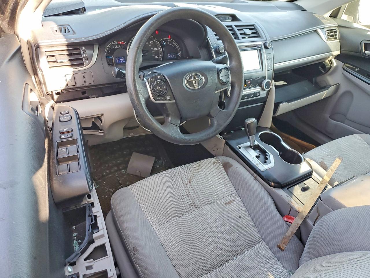 2012 Toyota Camry Le Gray vin: 4T1BF1FK9CU029639