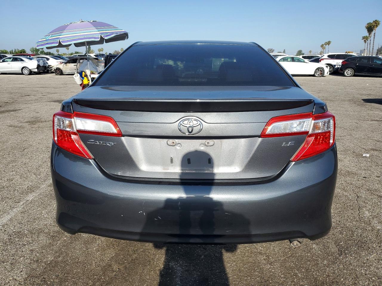 2012 Toyota Camry Le Gray vin: 4T1BF1FK9CU029639