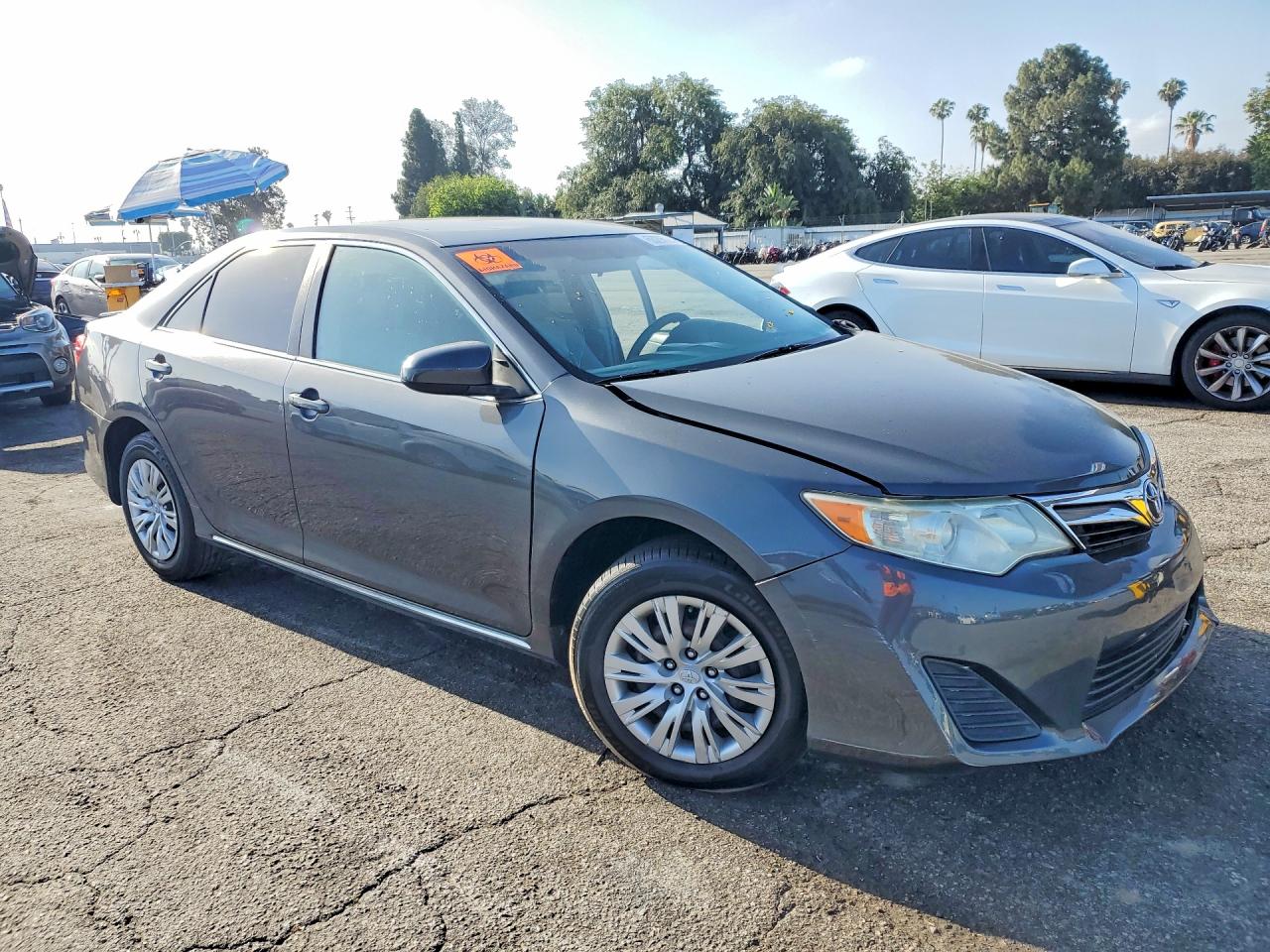 2012 Toyota Camry Le Gray vin: 4T1BF1FK9CU029639