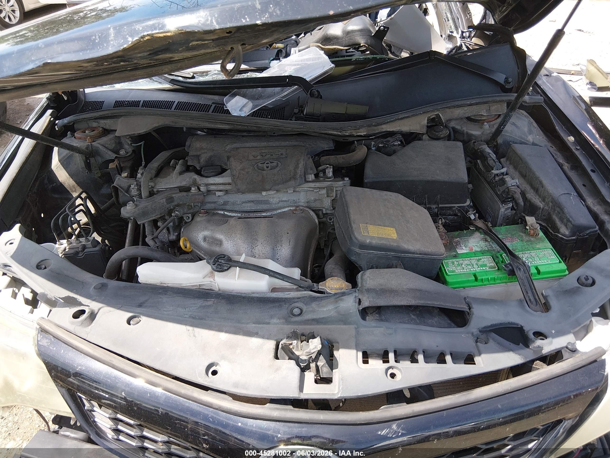 2012 Toyota Camry Se Black vin: 4T1BF1FK9CU030404