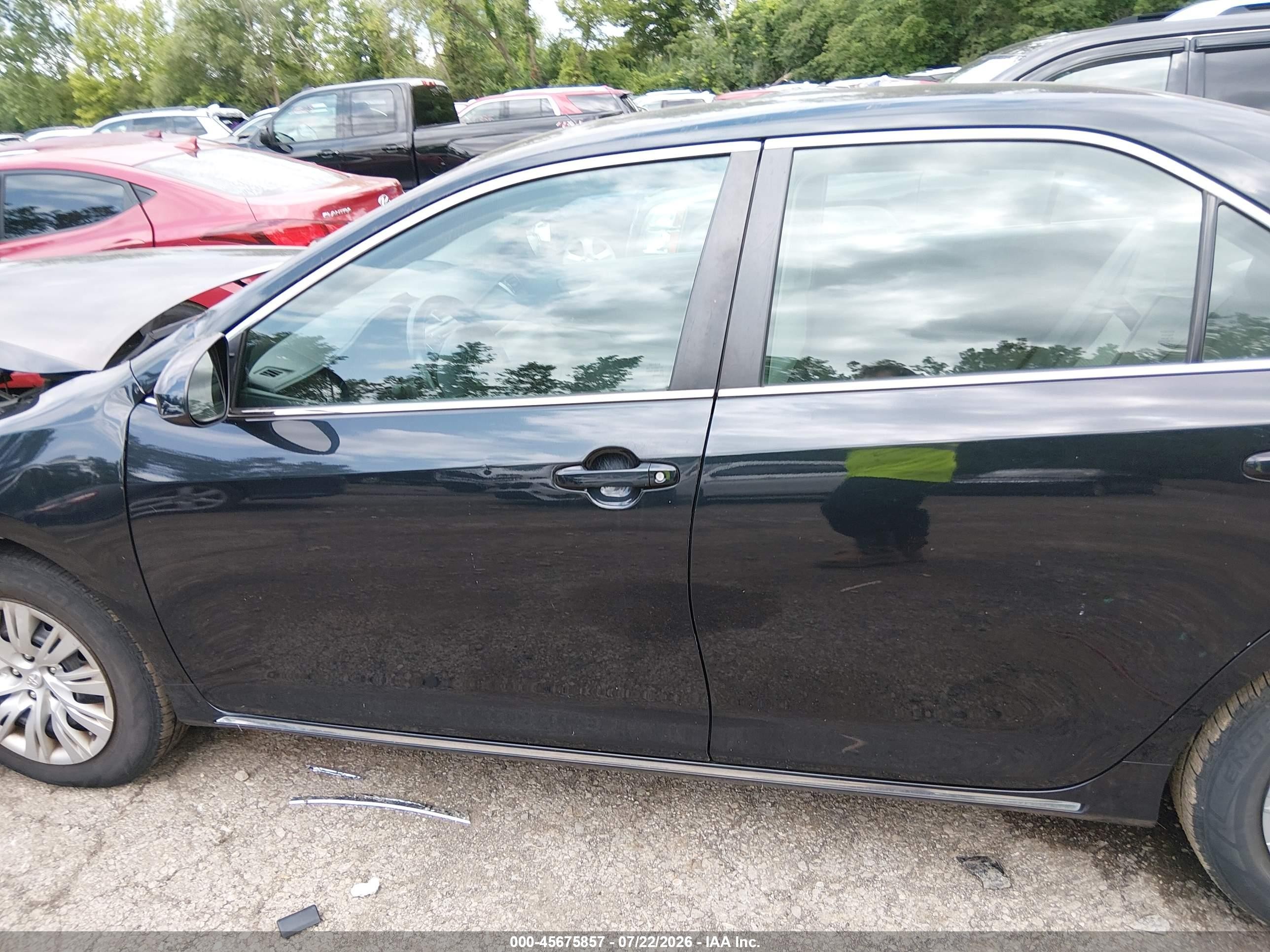 2012 Toyota Camry Le Black vin: 4T1BF1FK9CU034968
