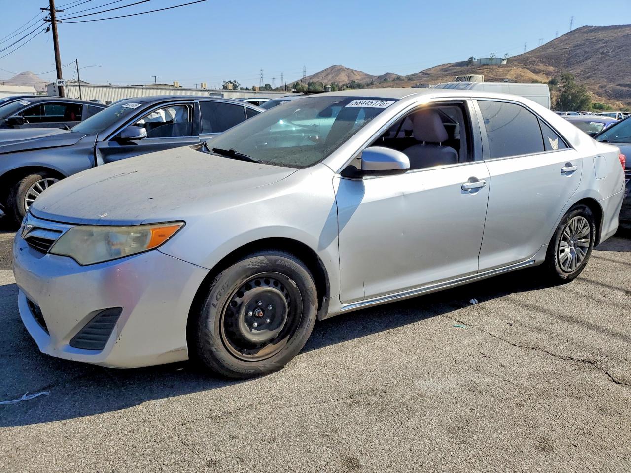 2012 Toyota Camry Le Silver vin: 4T1BF1FK9CU038244