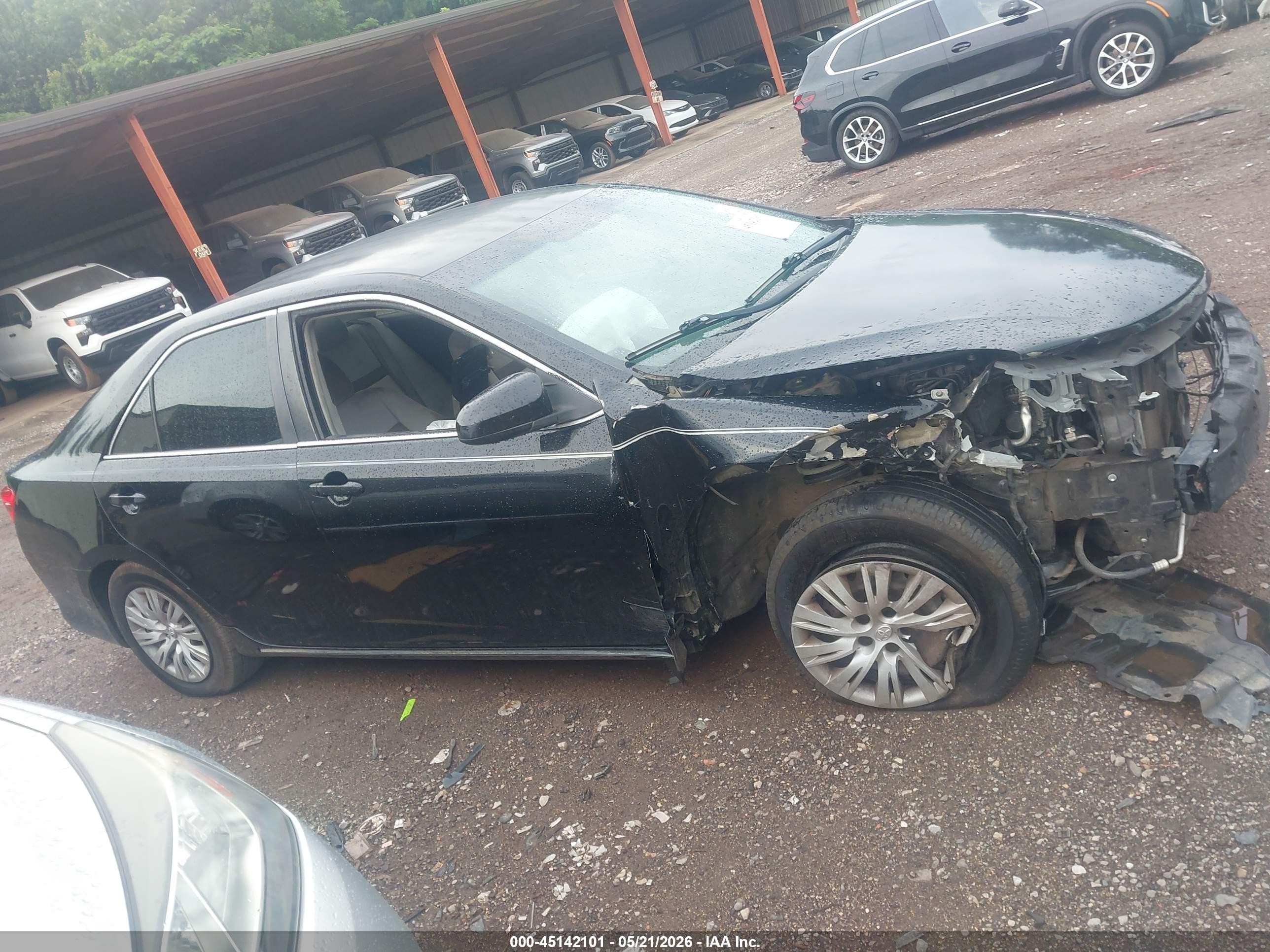 2012 Toyota Camry Le Black vin: 4T1BF1FK9CU051673