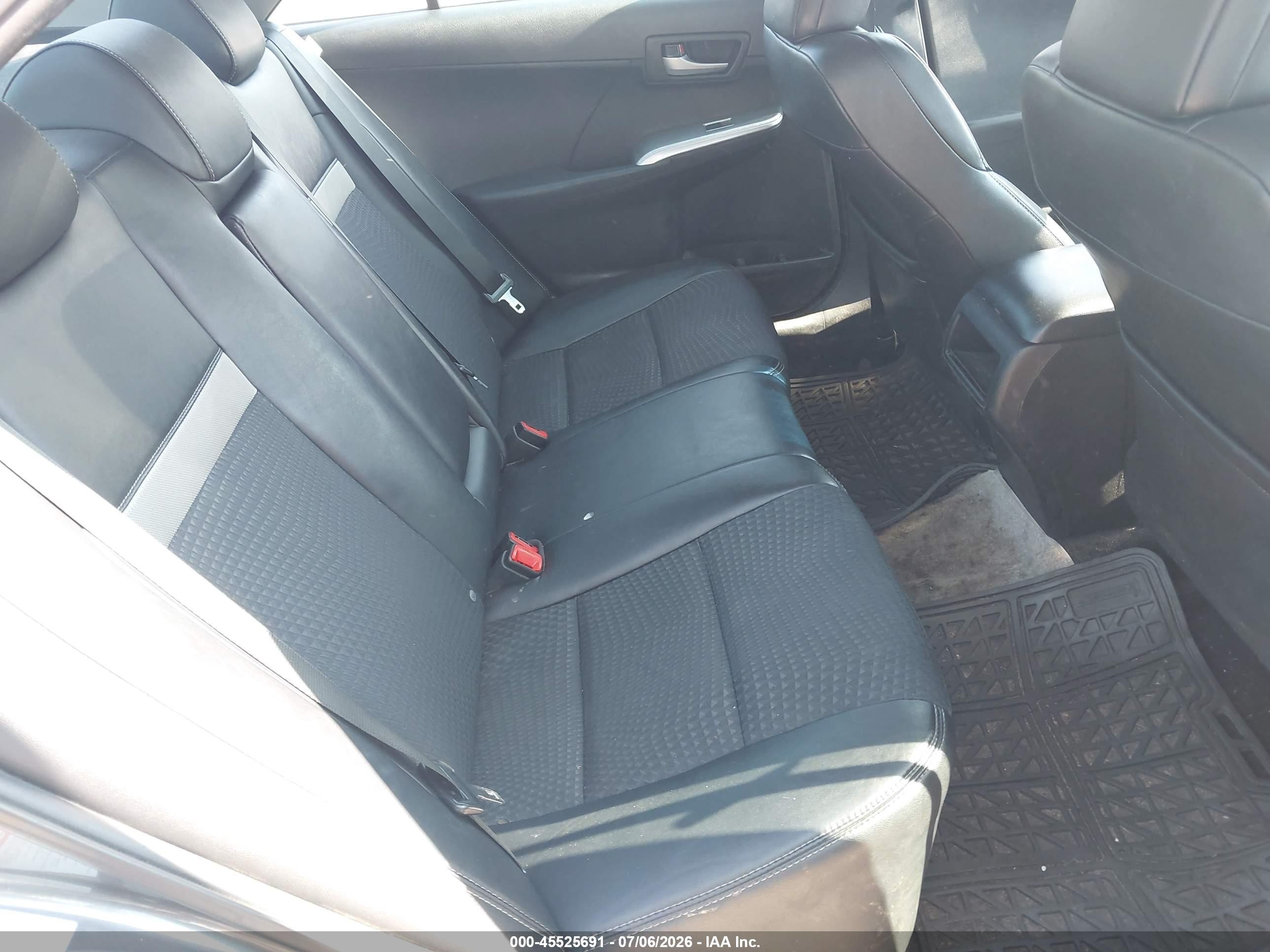2012 Toyota Camry Se Gray vin: 4T1BF1FK9CU053133