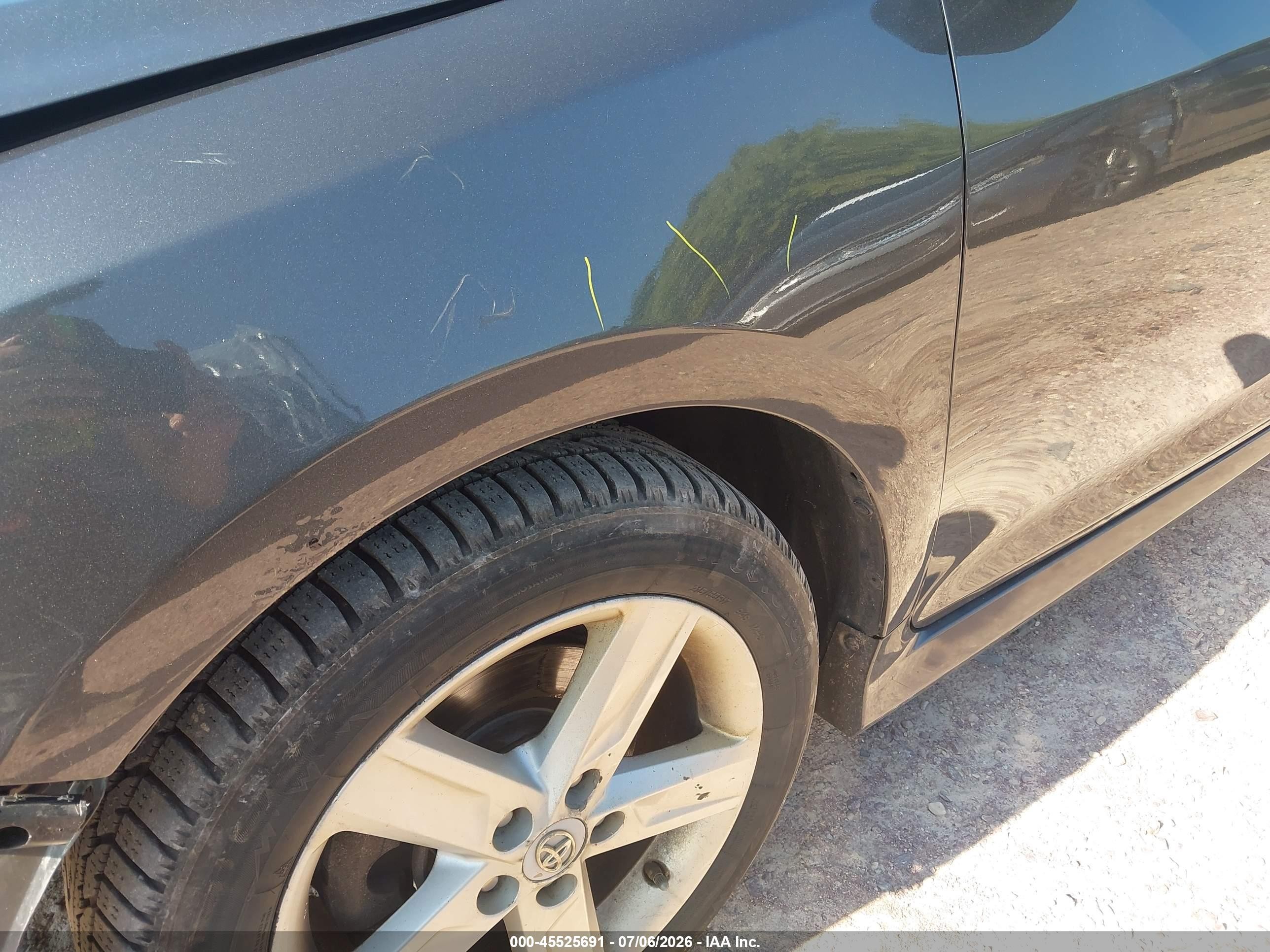 2012 Toyota Camry Se Gray vin: 4T1BF1FK9CU053133