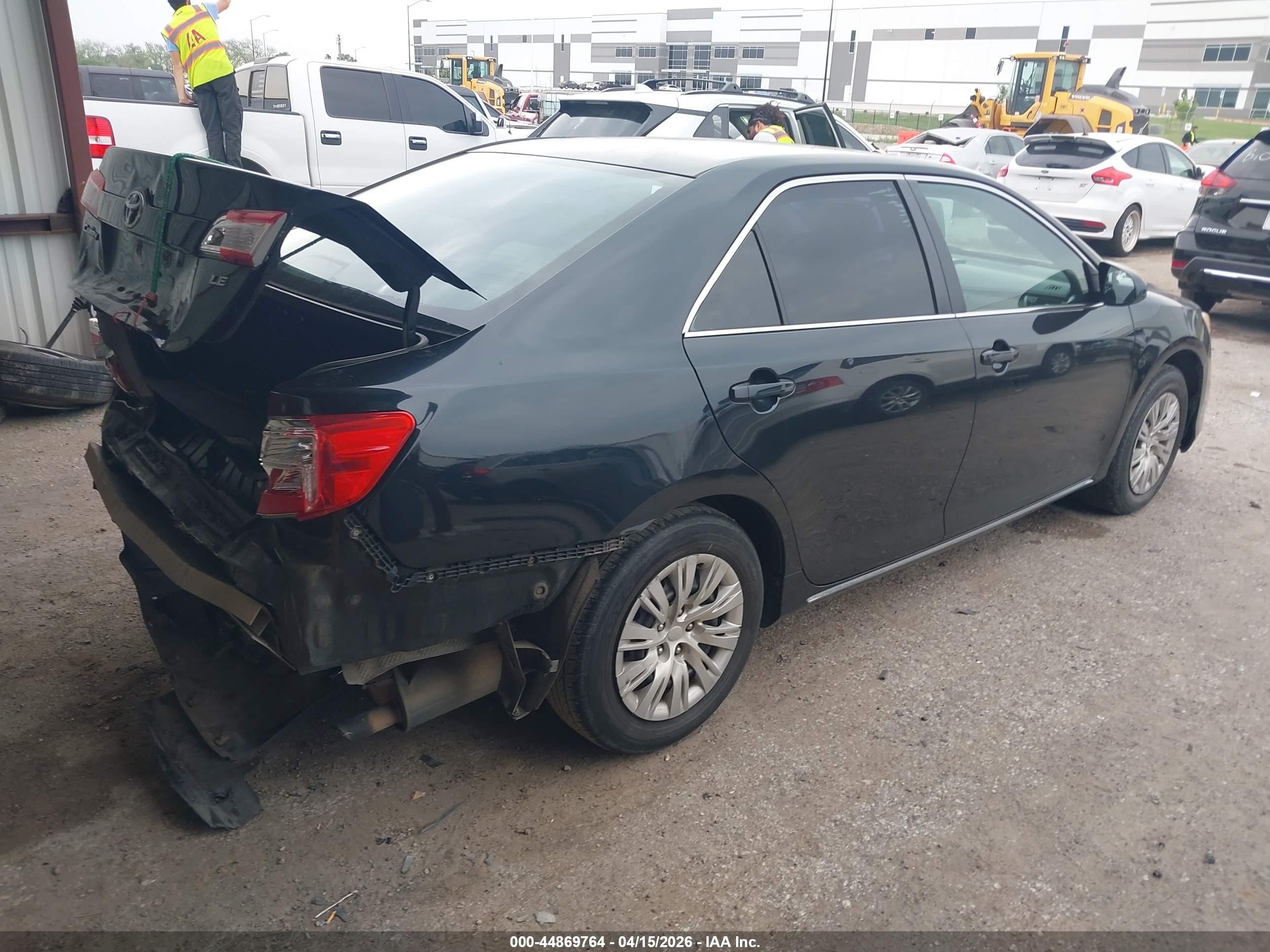 2012 Toyota Camry Le Black vin: 4T1BF1FK9CU055626
