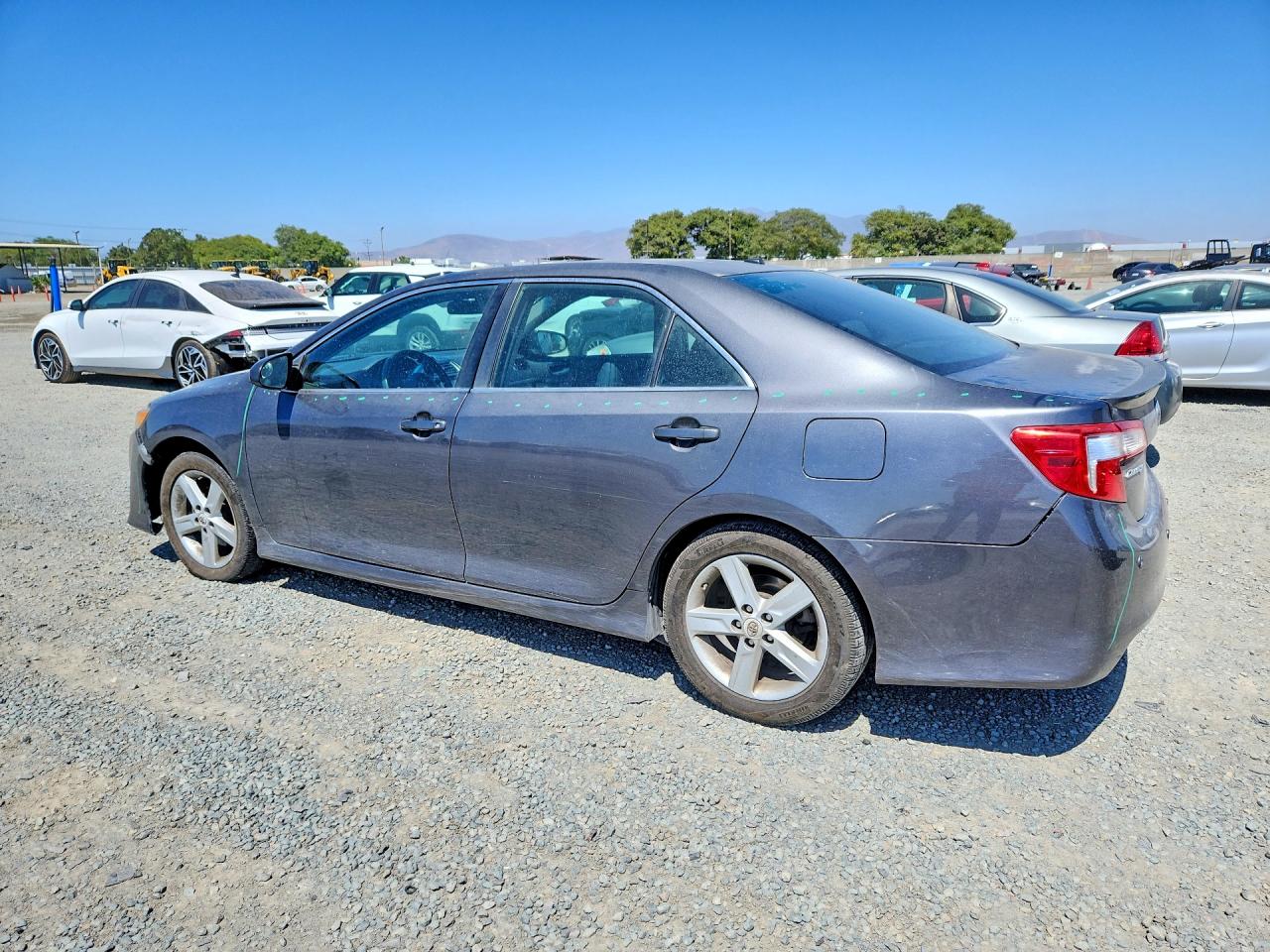 2012 Toyota Camry Se Silver vin: 4T1BF1FK9CU070885