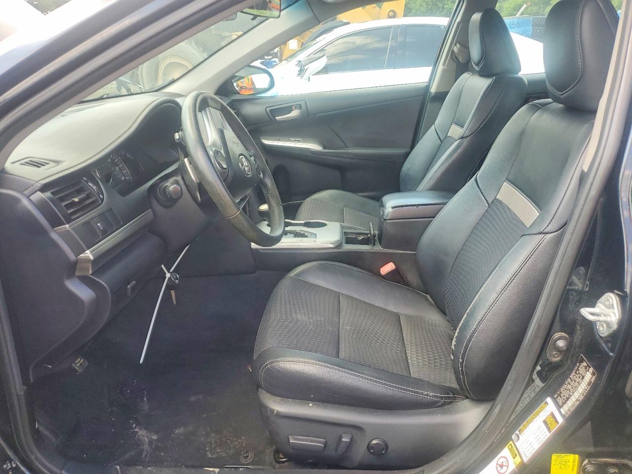 2012 Toyota Camry Se Black vin: 4T1BF1FK9CU077836