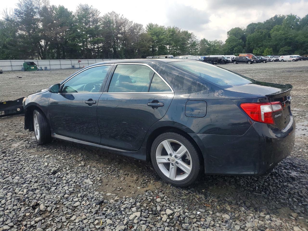 2012 Toyota Camry Se Black vin: 4T1BF1FK9CU077836
