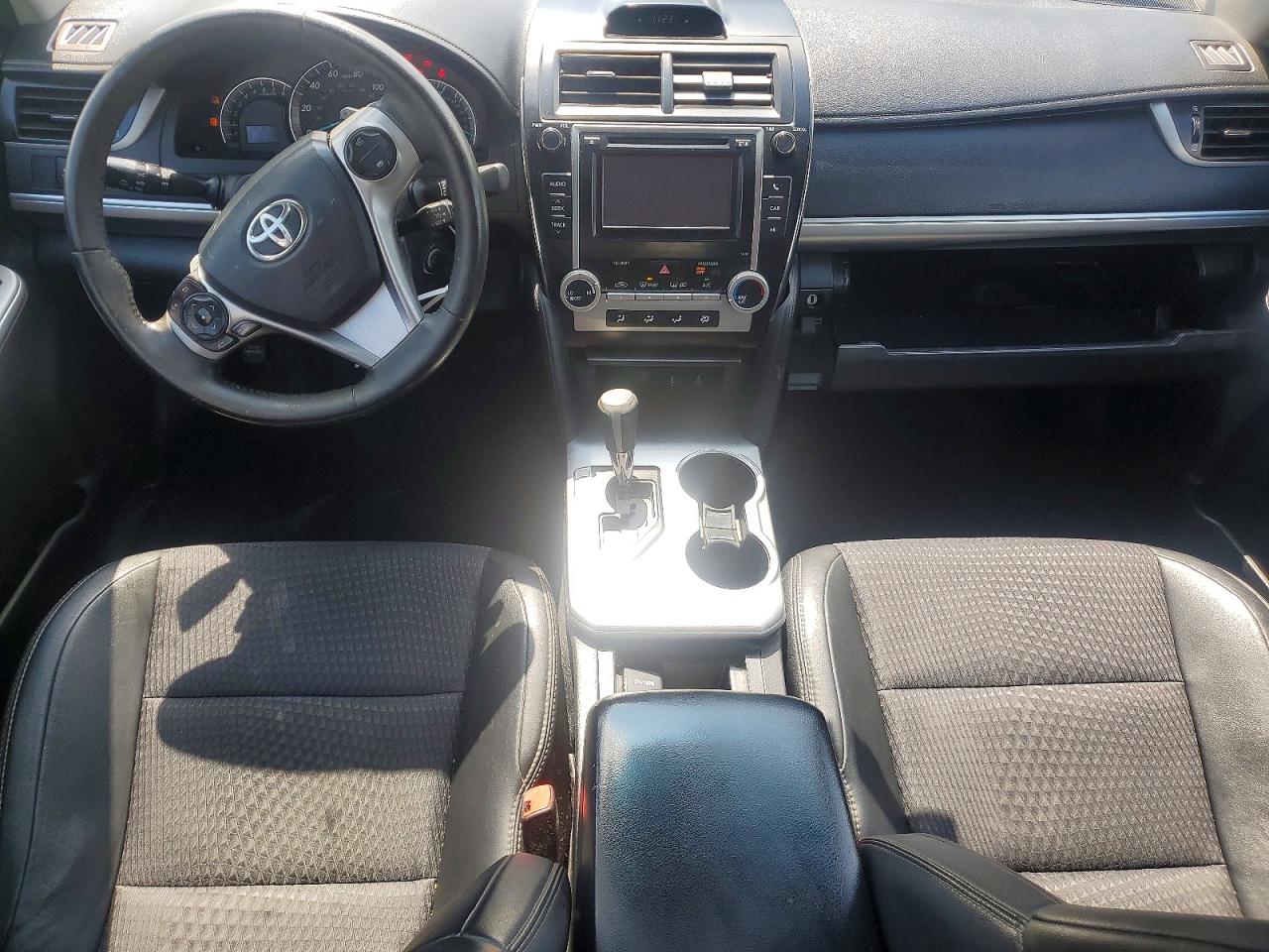 2012 Toyota Camry Se Black vin: 4T1BF1FK9CU077836
