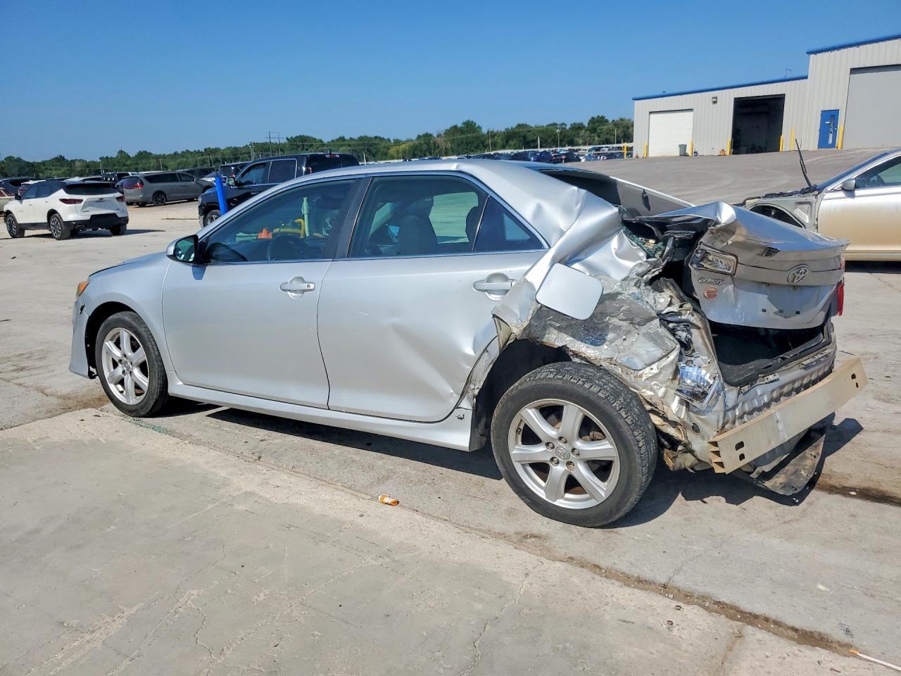 2012 Toyota Camry Se Silver vin: 4T1BF1FK9CU090585